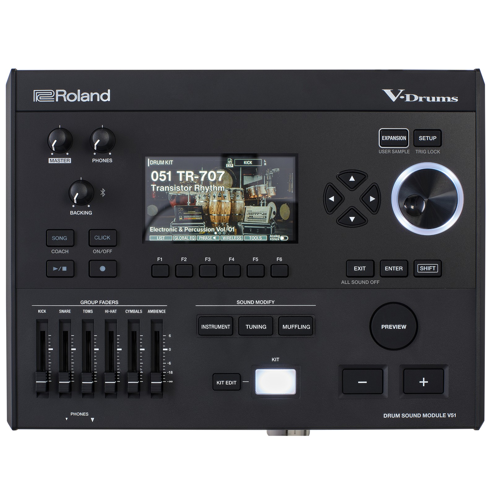 Soundmodul Roland V51 für E-Drumset VAD516
