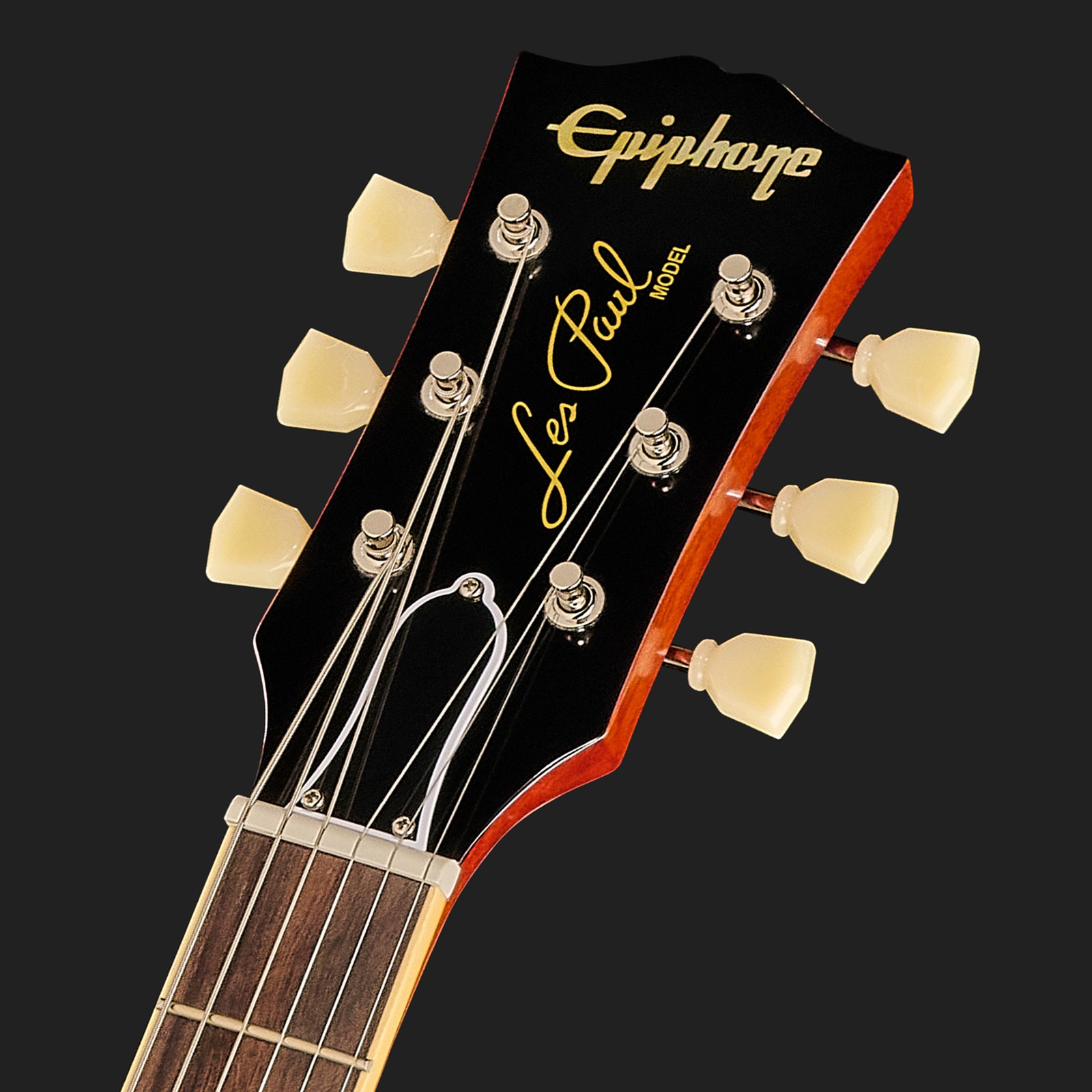 Kopfplatte der Epiphone 1959 Les Paul Standard DCS