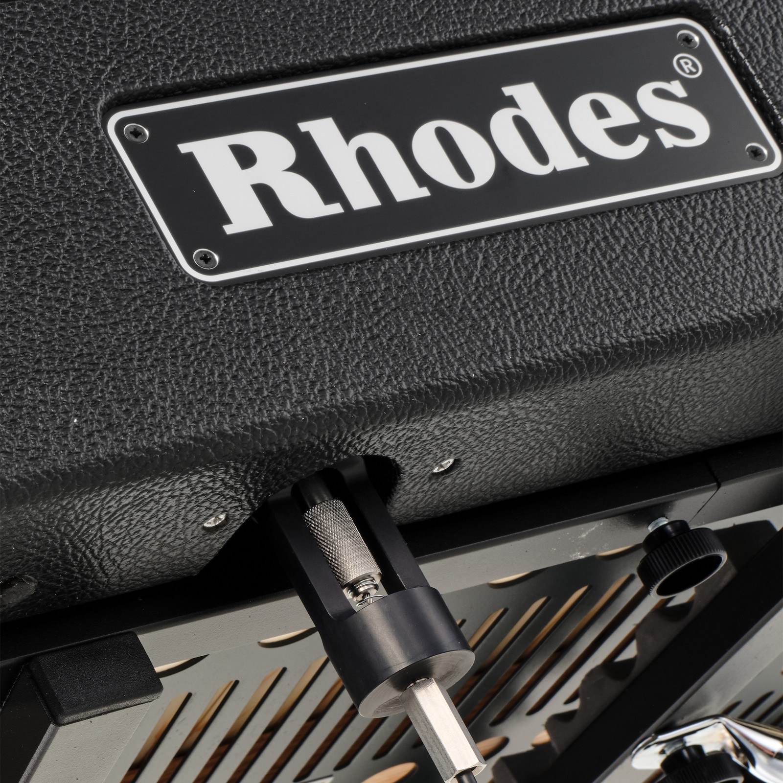 Rhodes Mk 8-73 FX Classic, Logo auf dem Analogen E-Piano