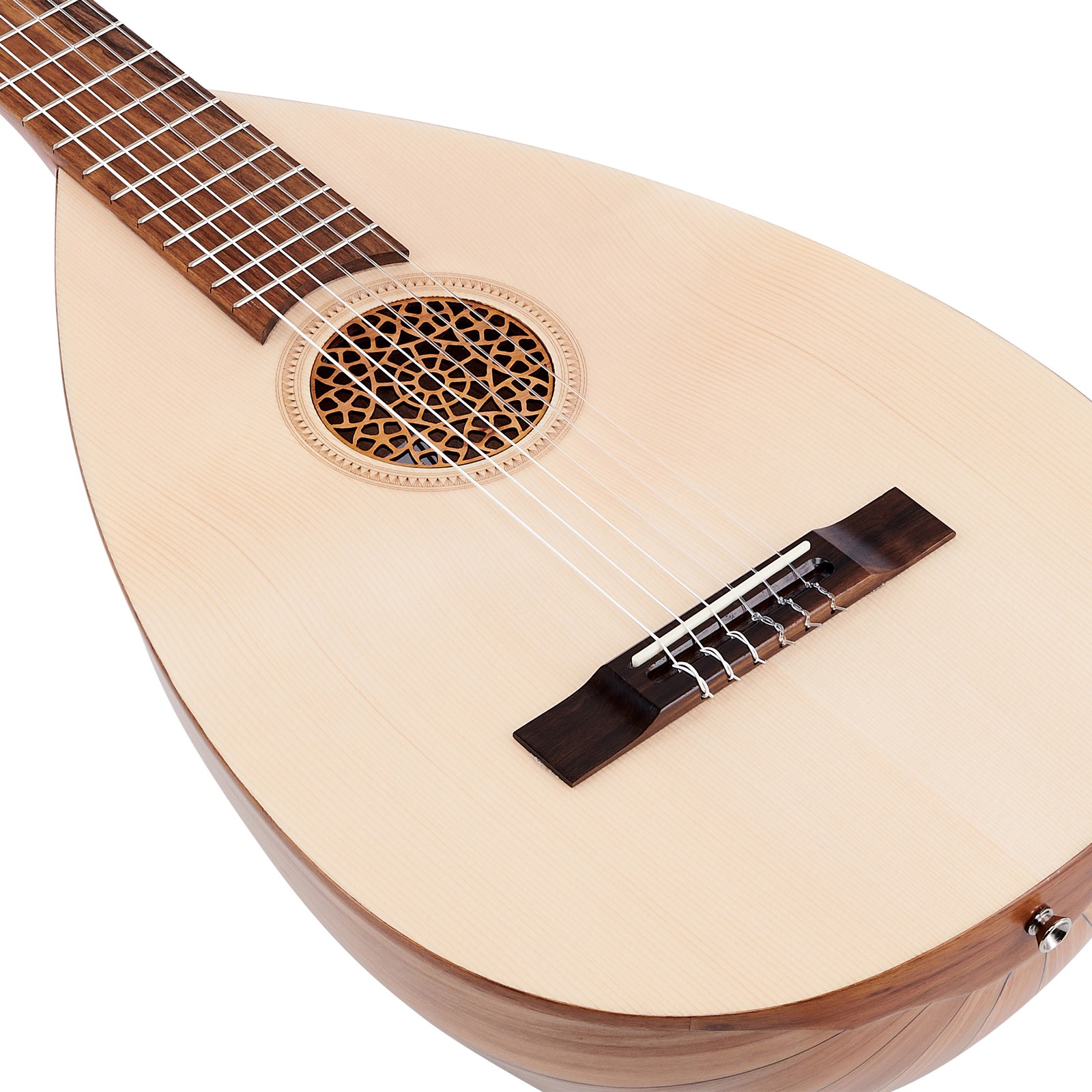 Thomann Lute Guitar Standard Walnut, Korpusmuschel aus Walnuss