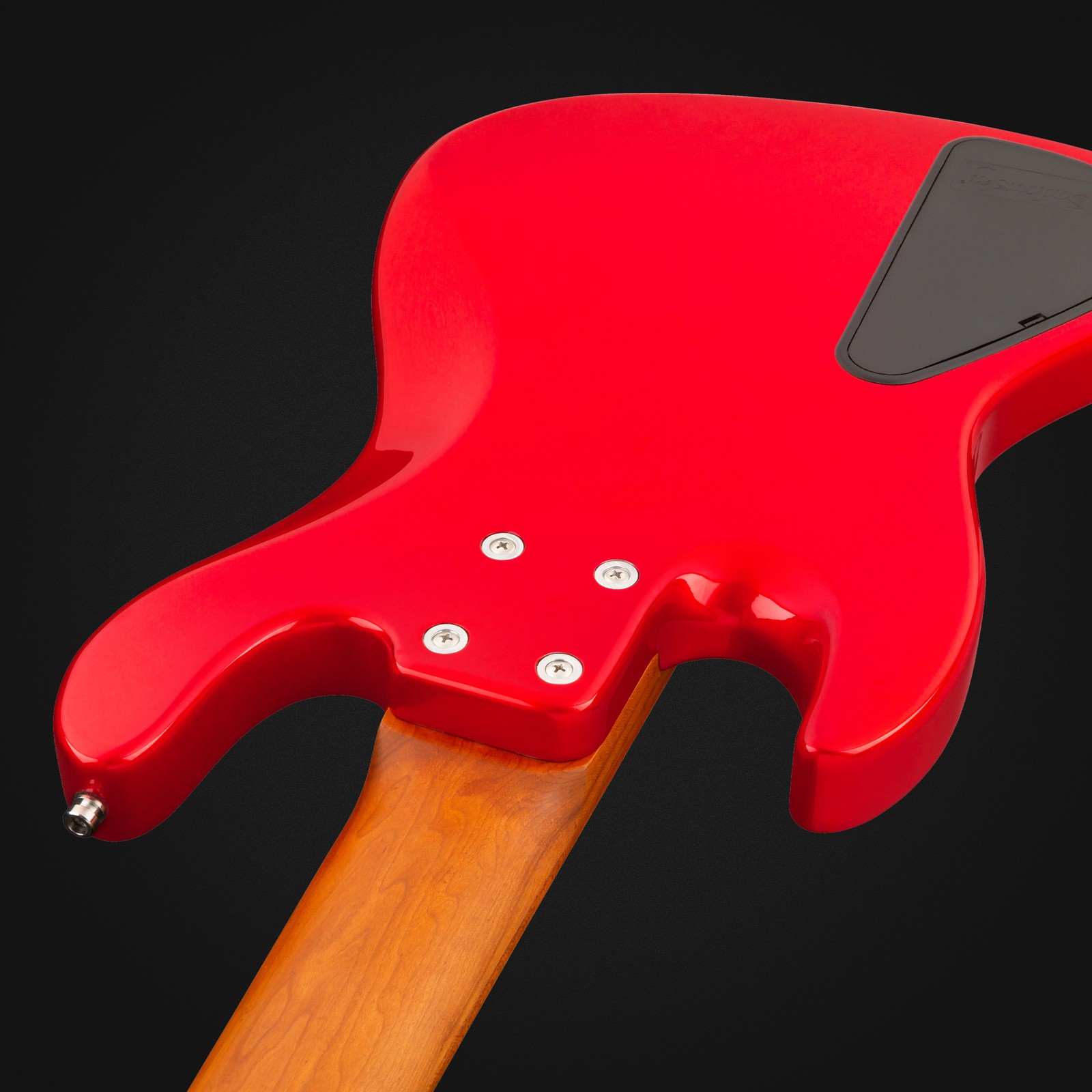 Sadowsky MetroExpress 21 Vintage JJ5 RM Candy Apple Red, five-string bass guitar, rear view