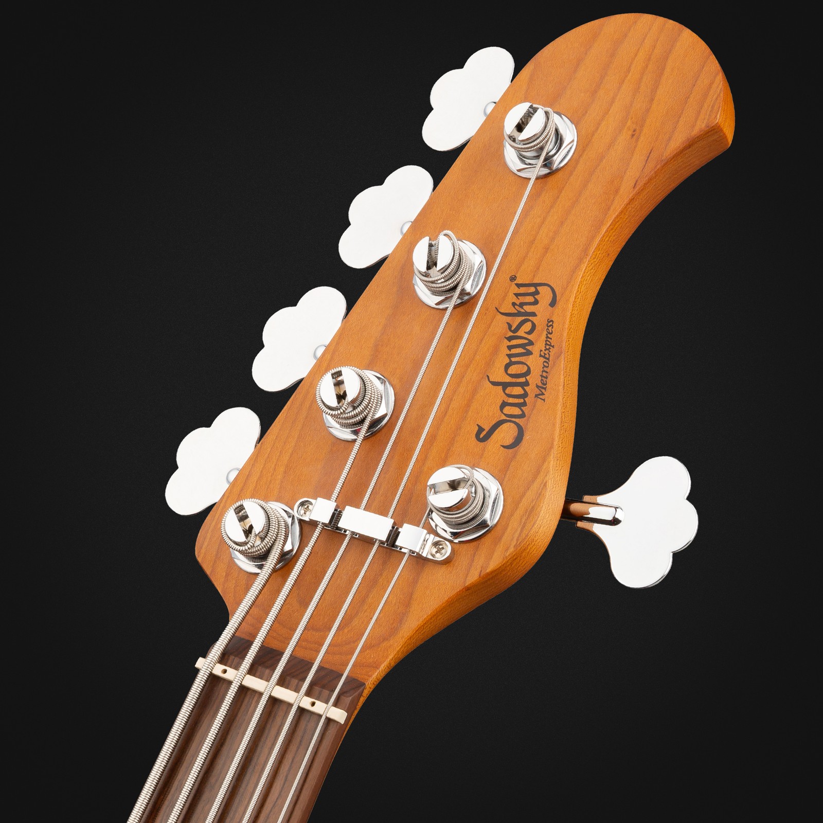 Kopfplatte des Sadowsky MetroExp24 Mod 5 Morado SGR