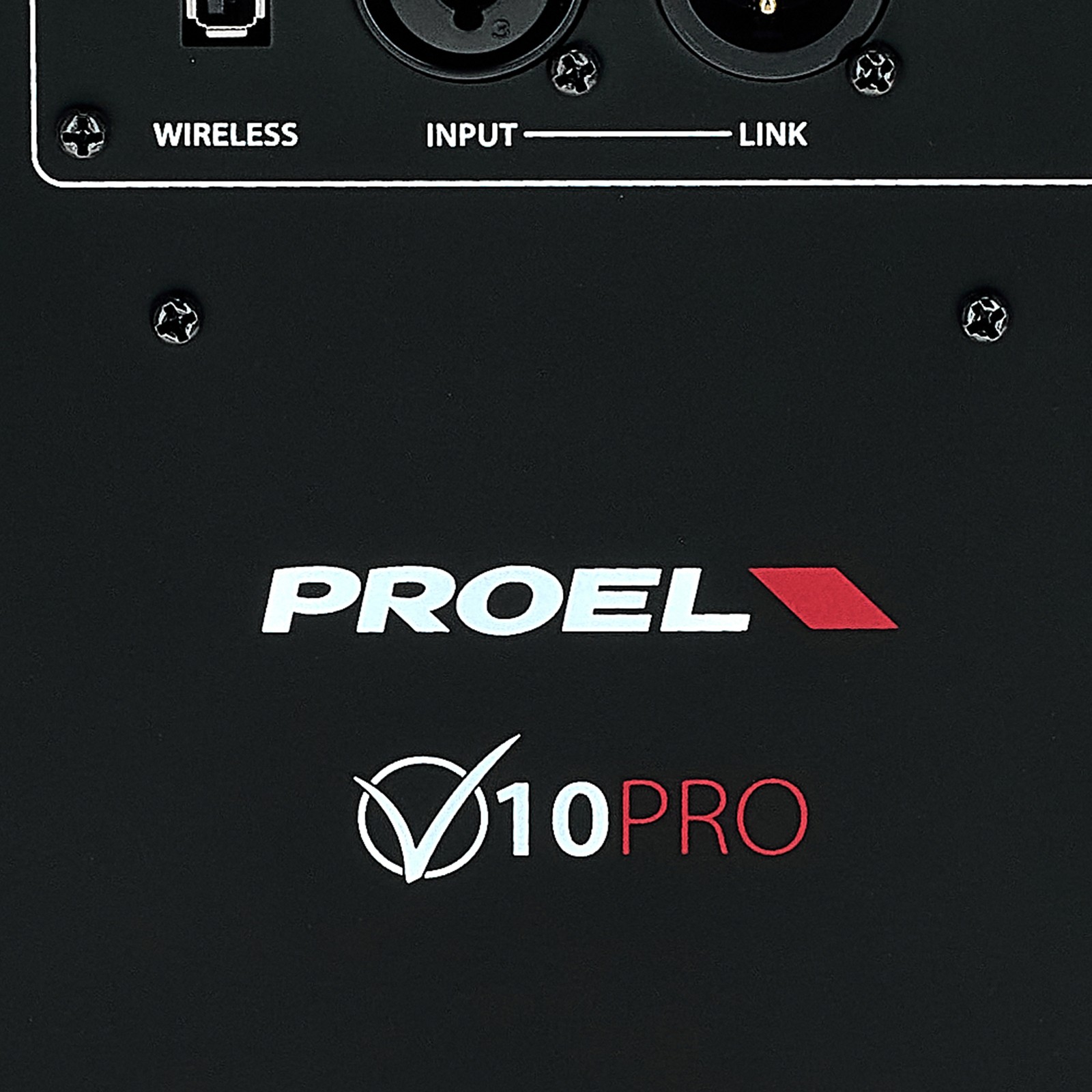 Proel V10PRO, Rückseite