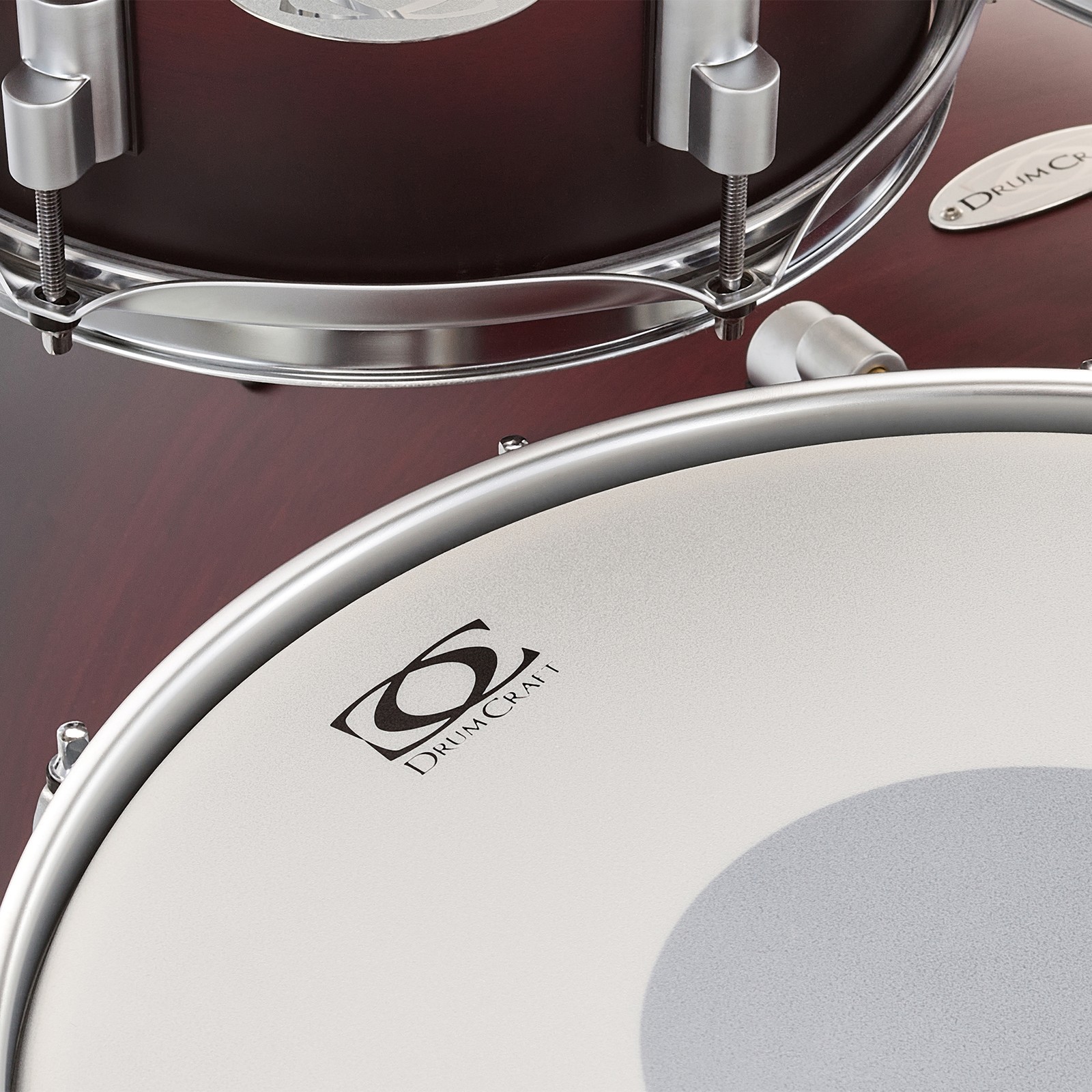 Detail des DrumCraft Serie 6 Standard Red Fade