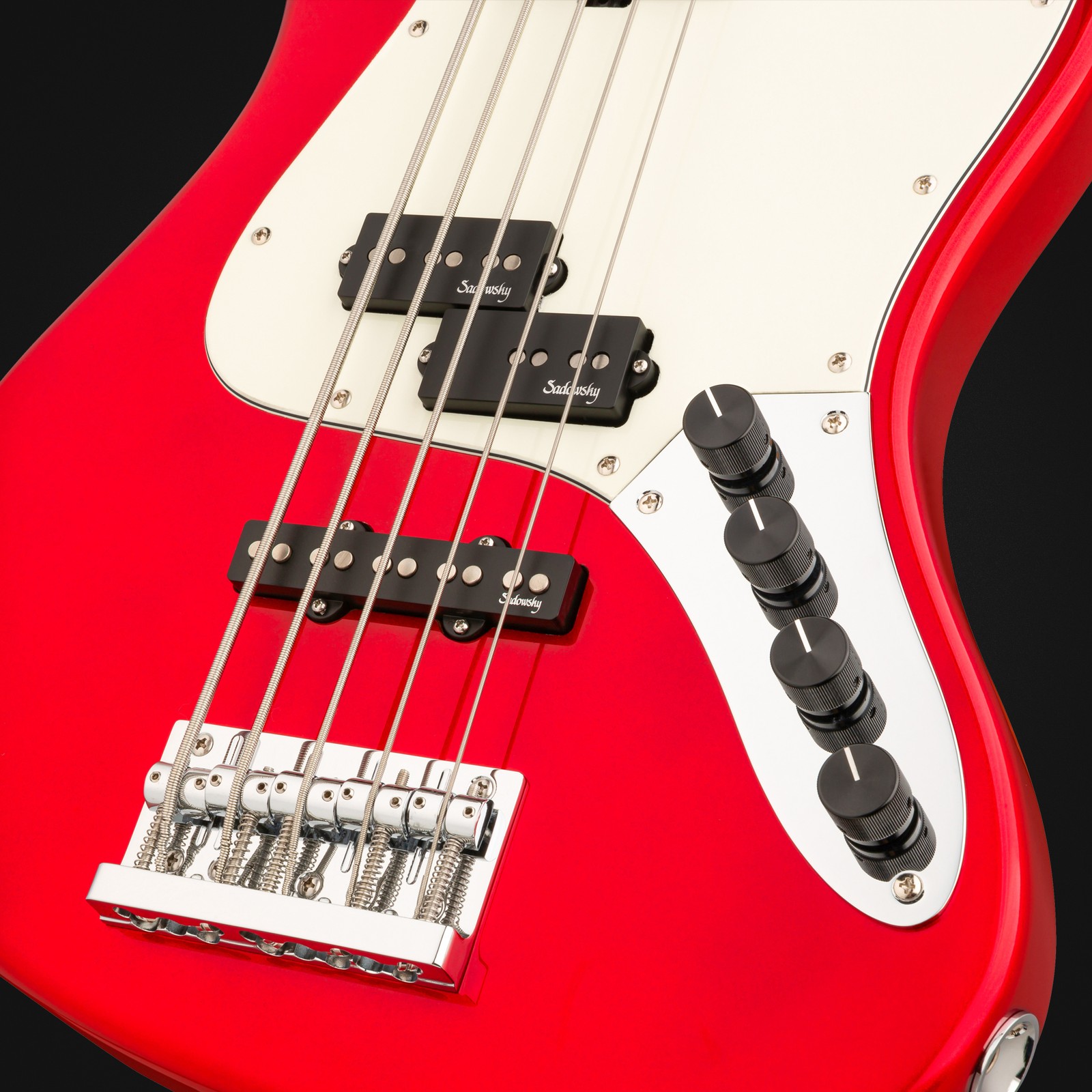 Sadowsky MetroExp 21 HybPJ 5 Morado CAR, five-string bass guitar, top