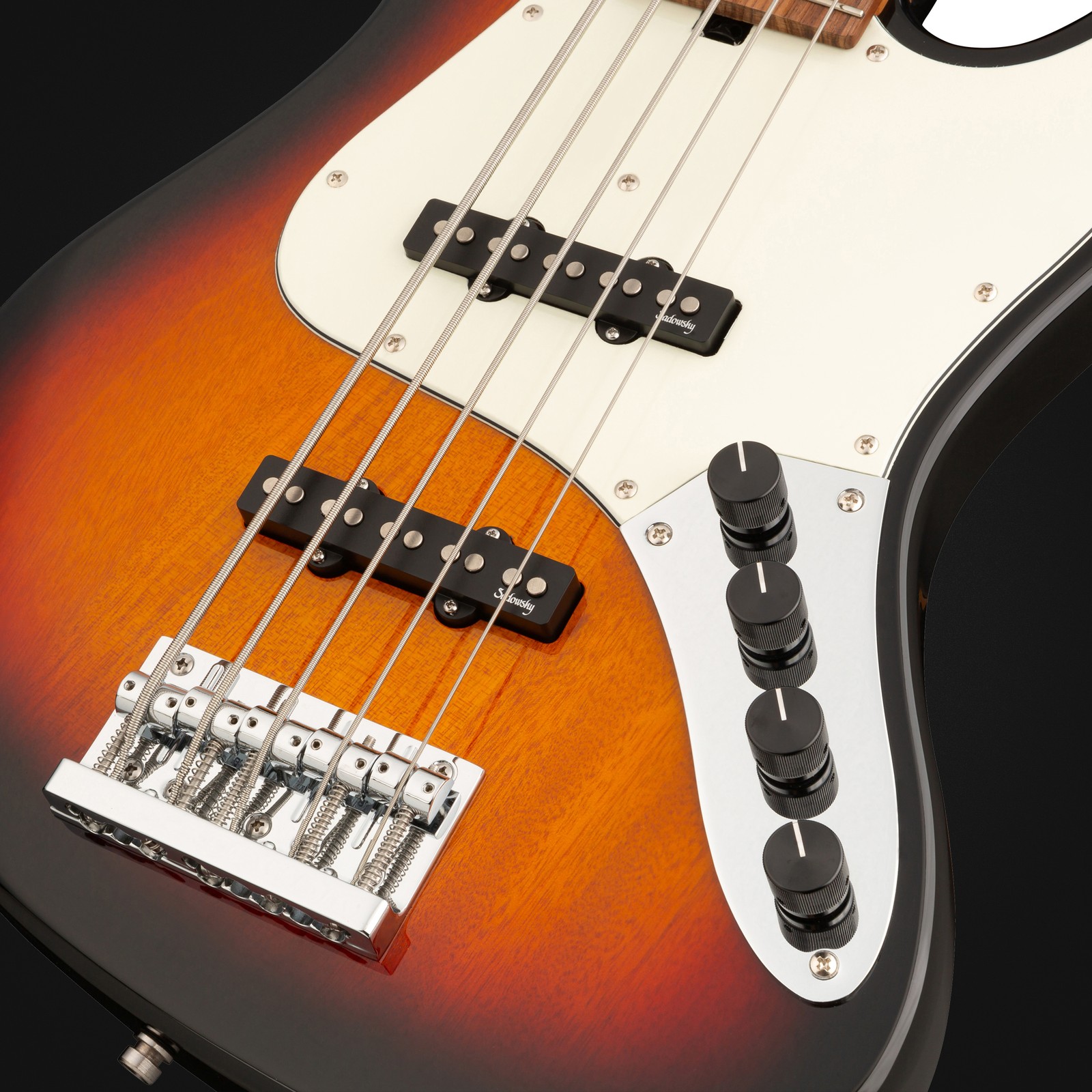 Sadowsky MetroExpress 21 Vintage JJ5 Morado Tobacco Sunburst, five-string bass, top