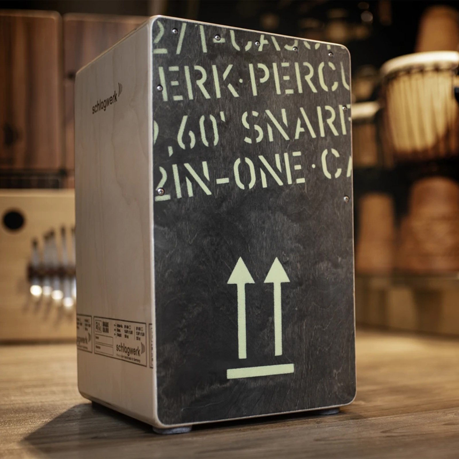 Schlagwerk CP404BLK Cajon Black Edition