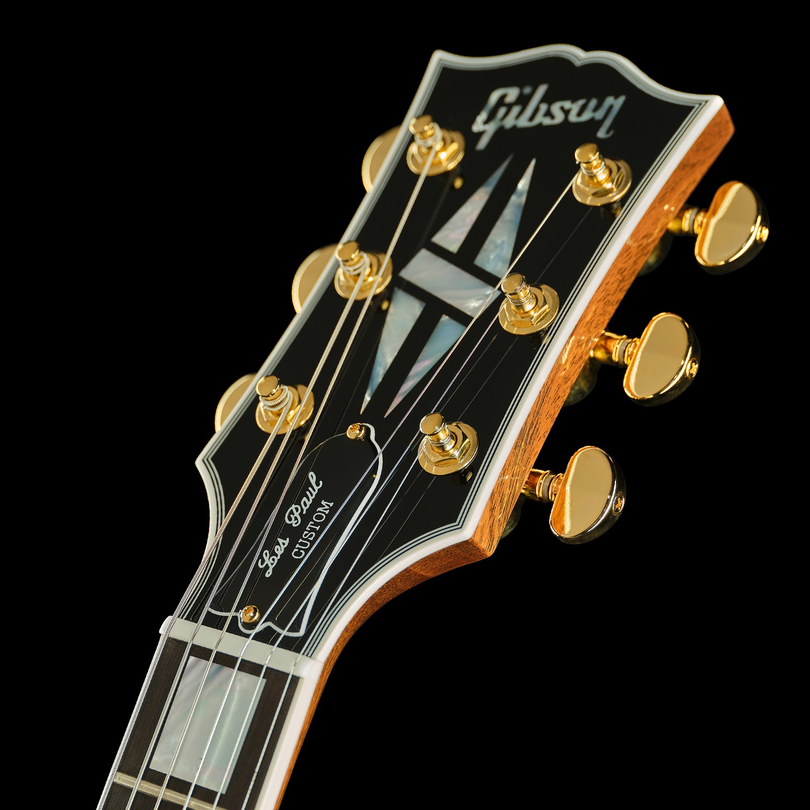 Kopfplatte der Gibson Les Paul C Bigsby HPT TOB #2