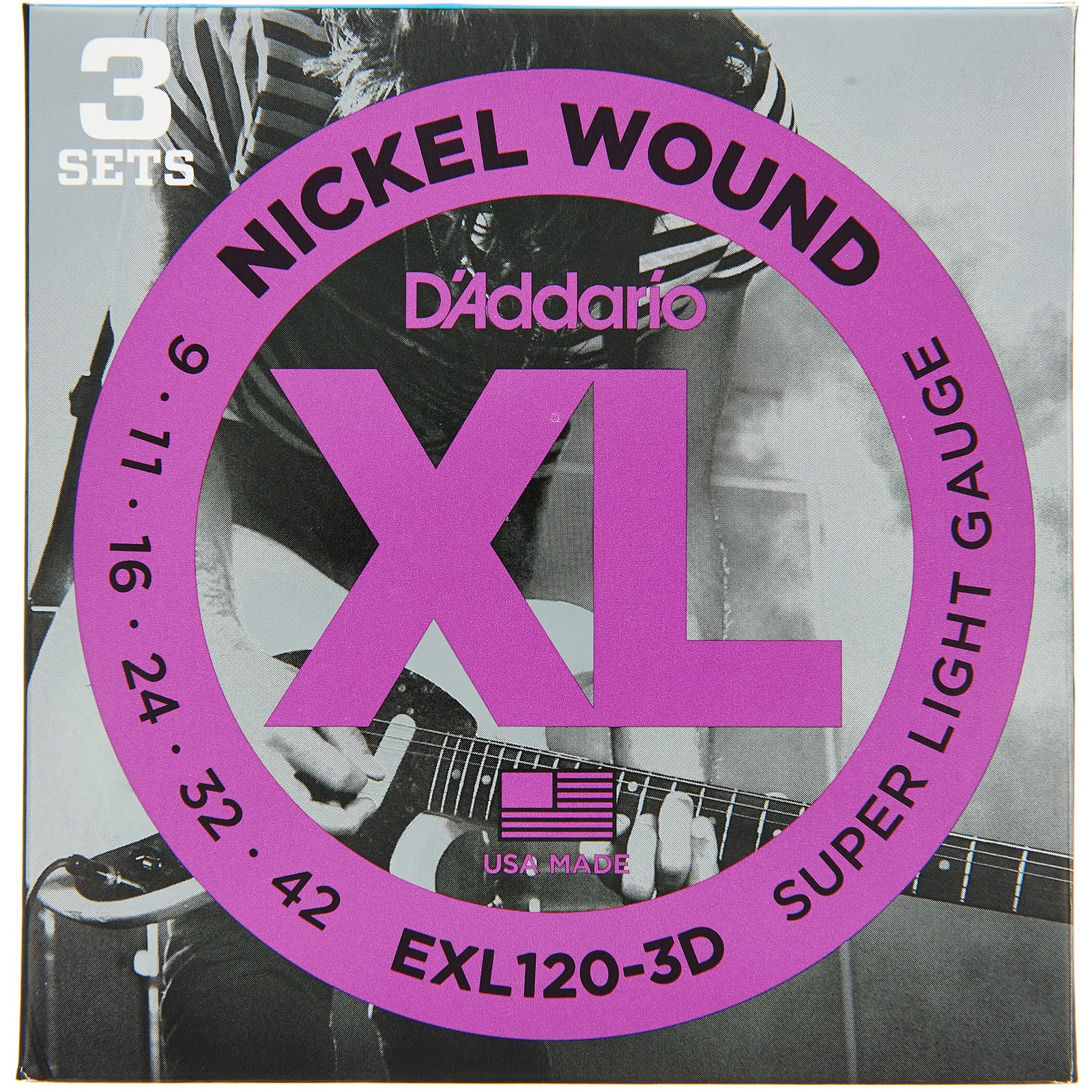 D'Addario EXL120-3D