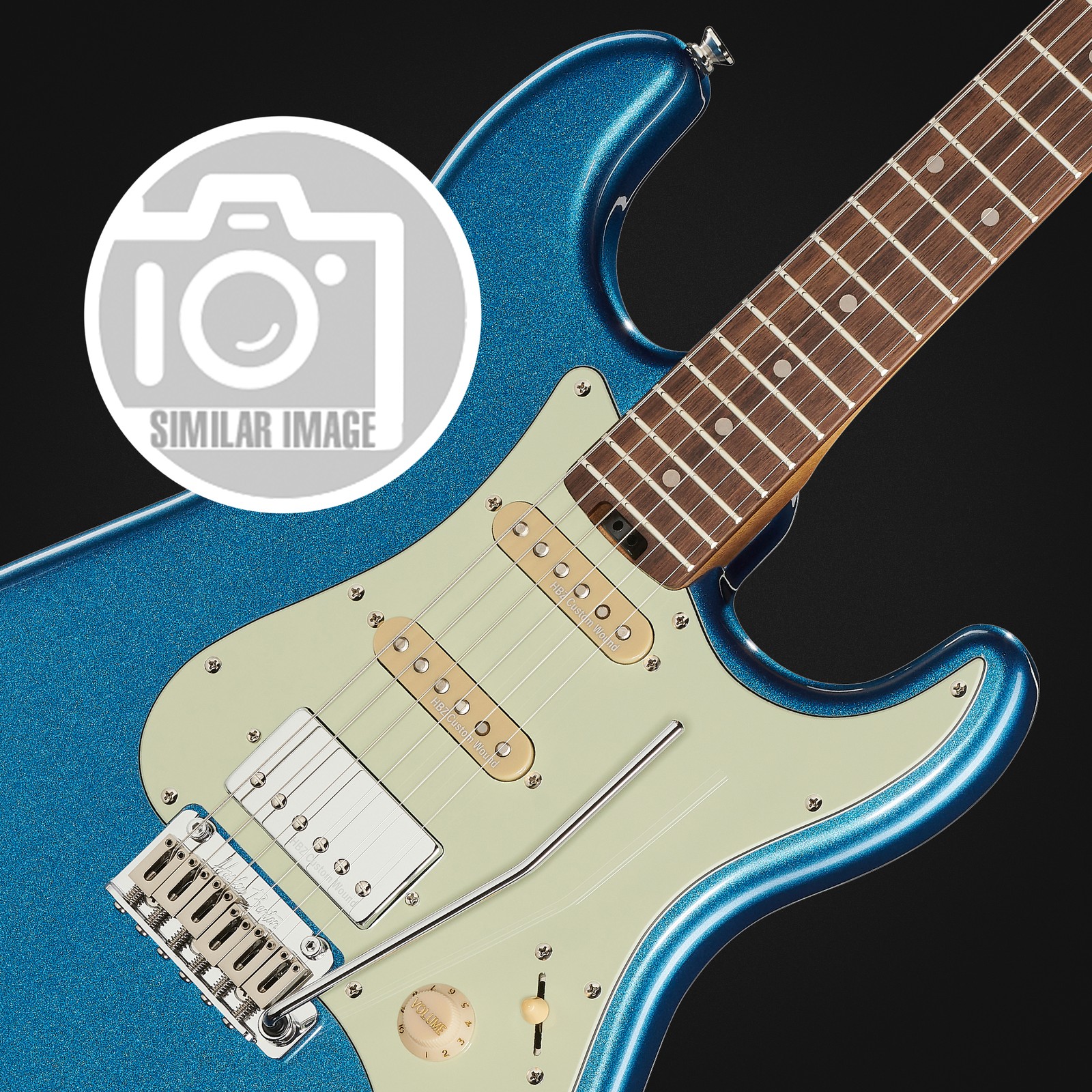 Decke der Harley Benton ST-Modern HSS LPB