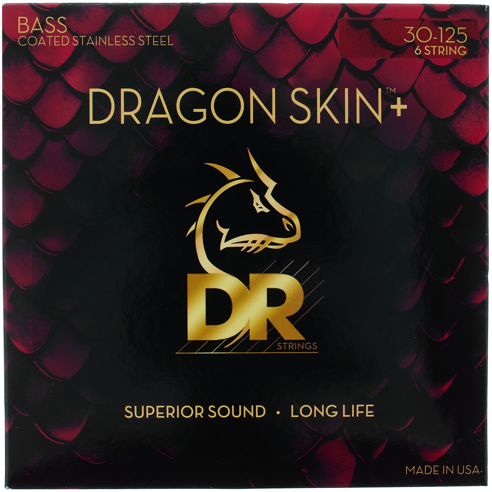 DR Strings Dragon Skin+ DBS6-30 Coated