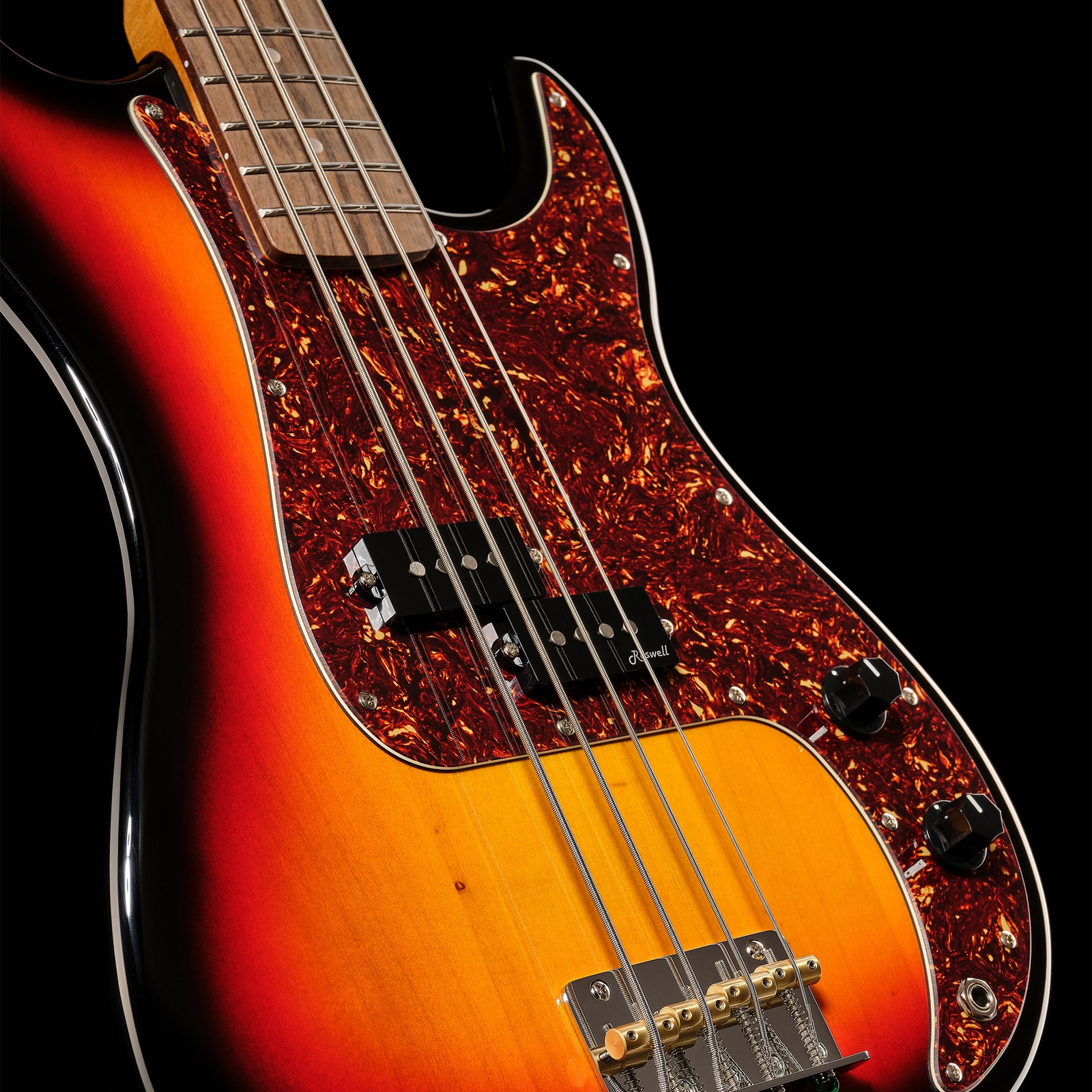 Decke des Harley Benton PB-62 Sunburst