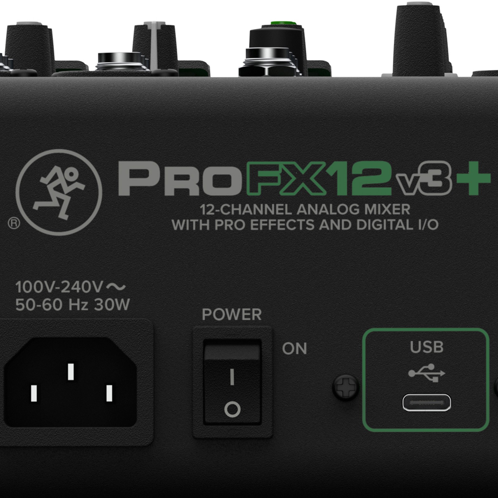 Logo auf Mackie ProFX12v3+