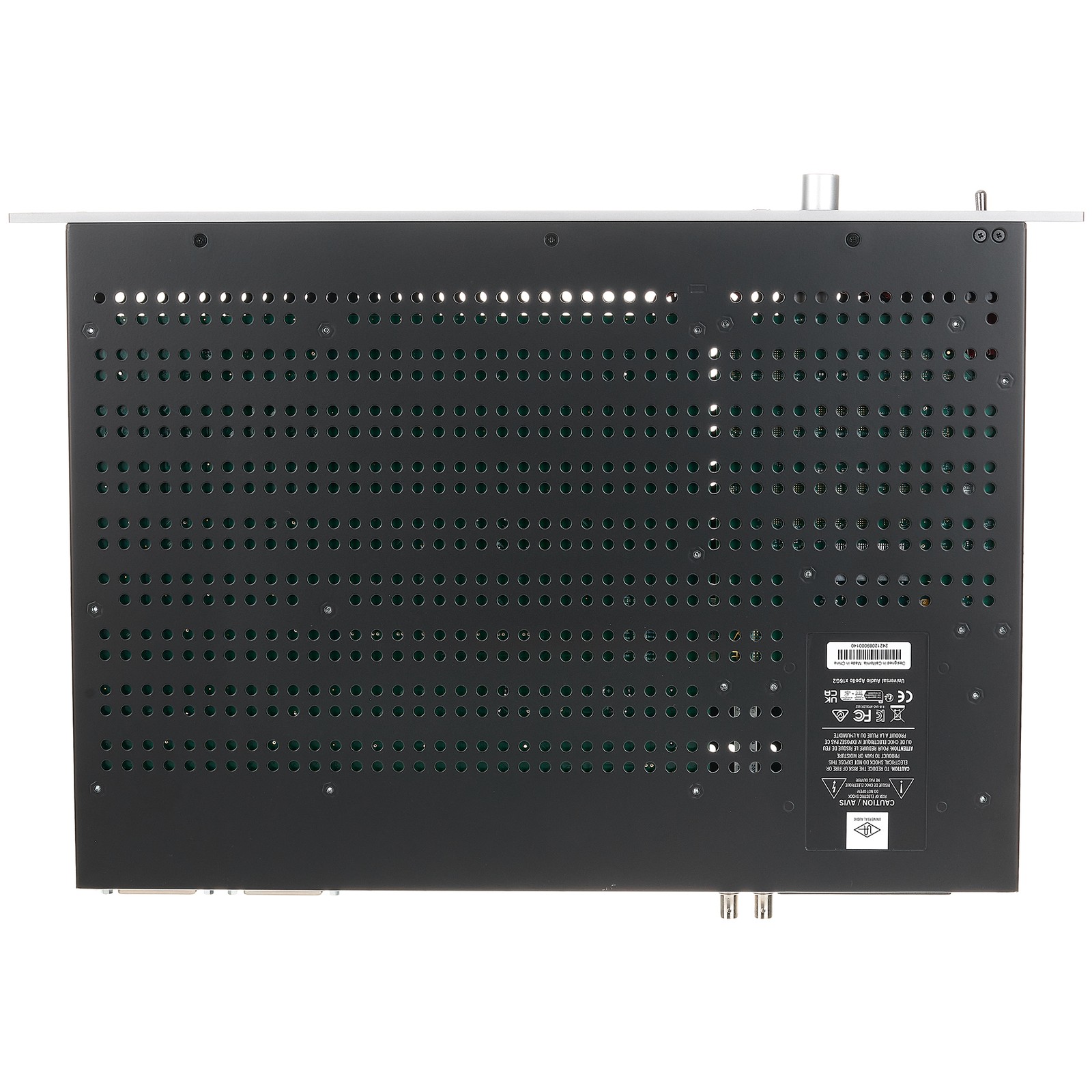 Universal Audio Apollo x16 Gen2 Ultimate+, Ansicht von oben