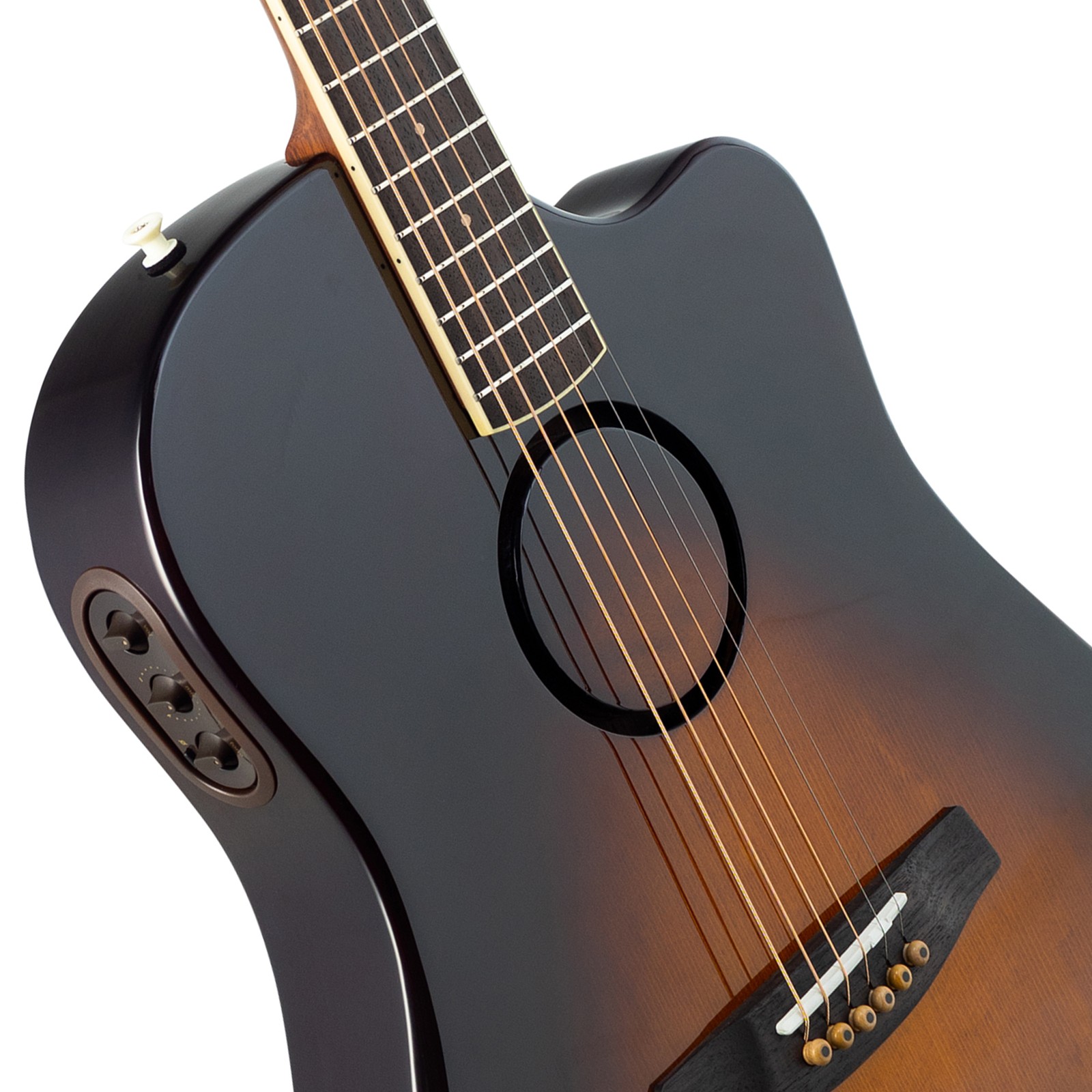 L.R.Baggs AEG 1 E- Acoustic Sunburst, Korpus