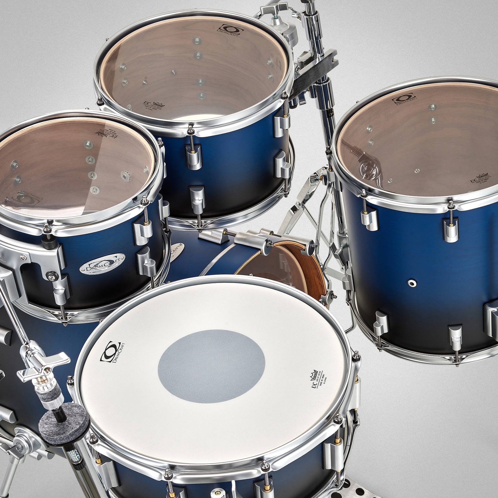Detail des DrumCraft Serie 6 Studio Blue Fade