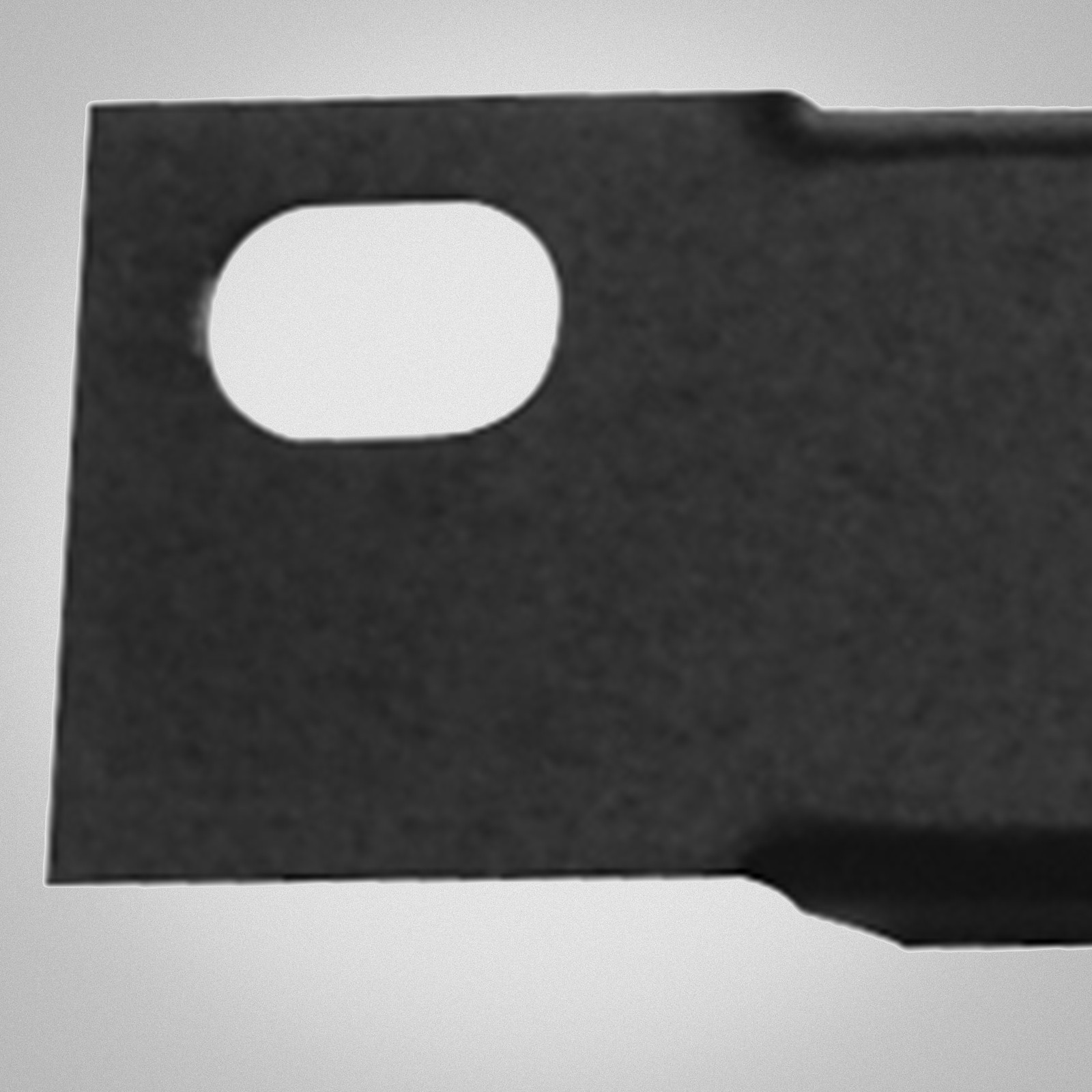 Thon Rack Panel 1/2U BK, Detail