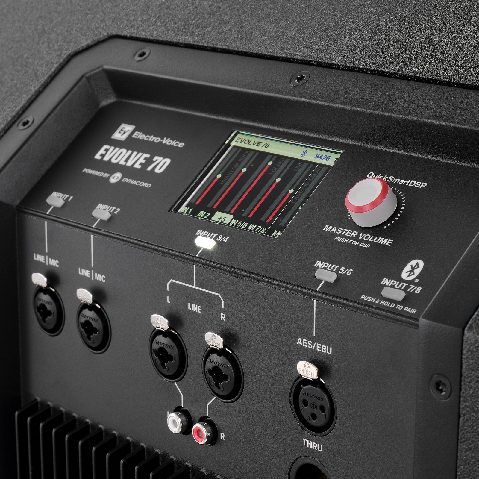 EV EVOLVE 70, Rückseite