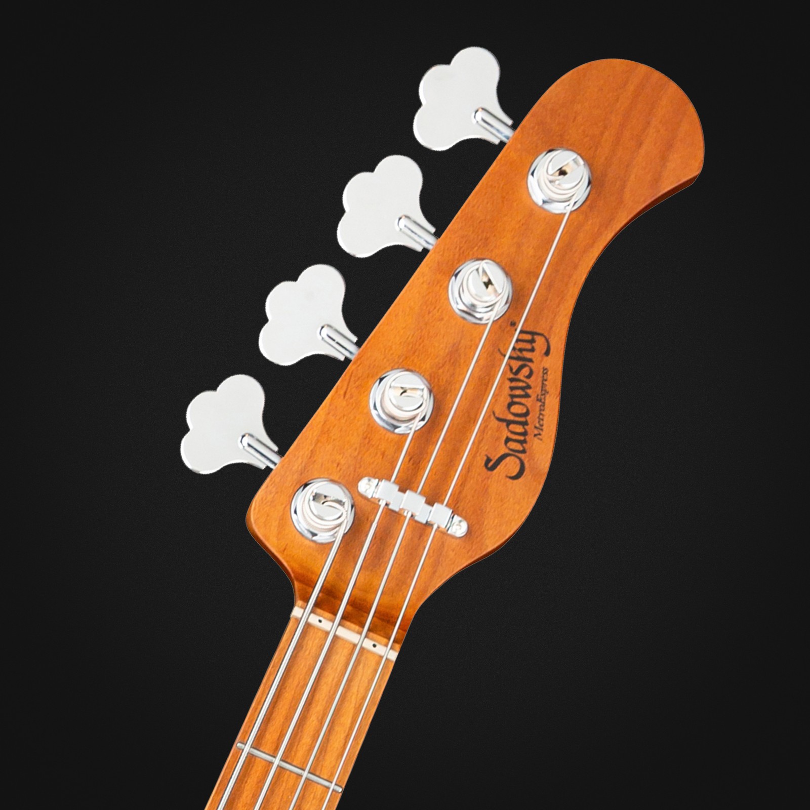 Sadowsky MetroExp21 Vintage JJ4 RM Champagne, electric bass guitar, headstock