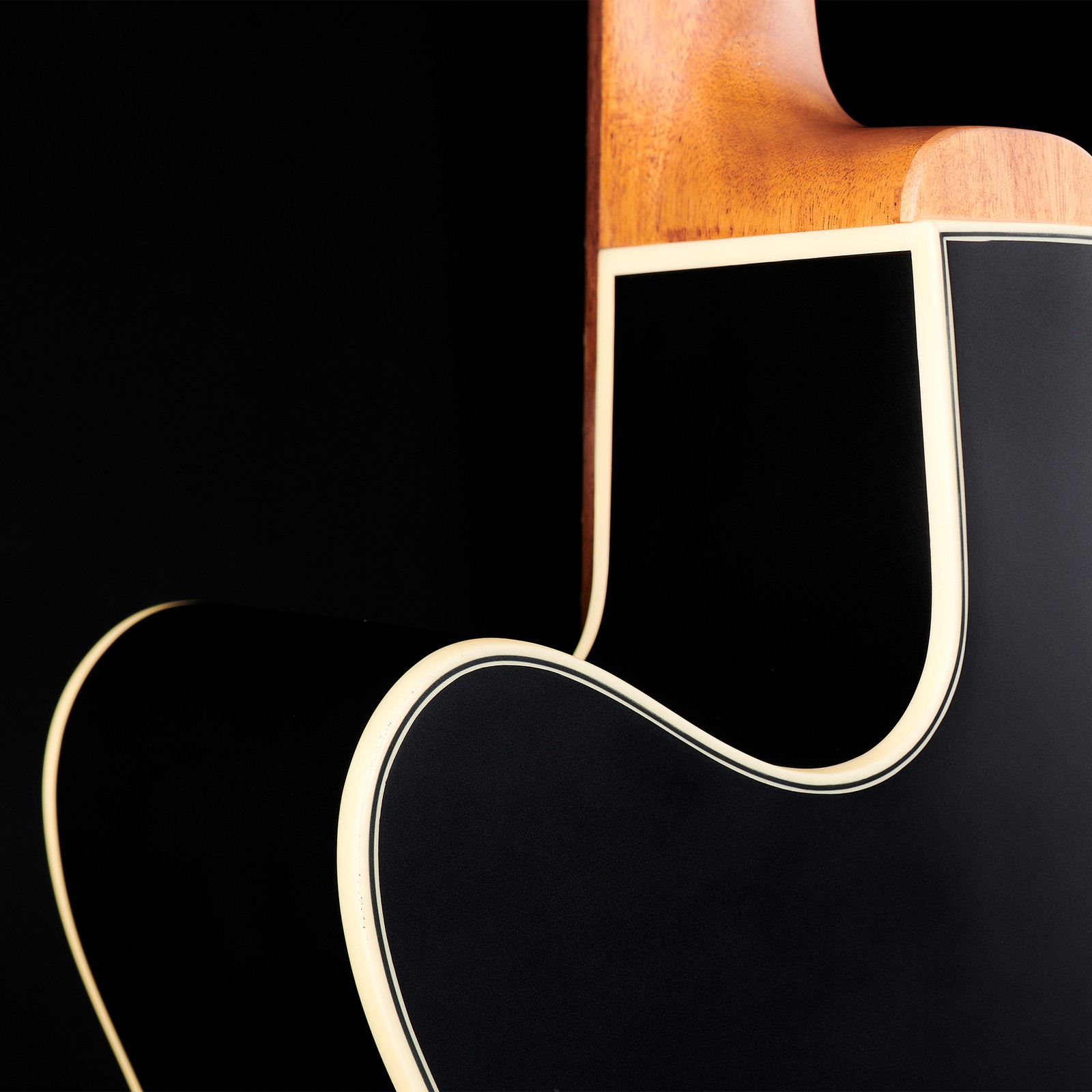 Neck joint, Warwick RockBass Alien Standard 5 Black, five-string bass guitar