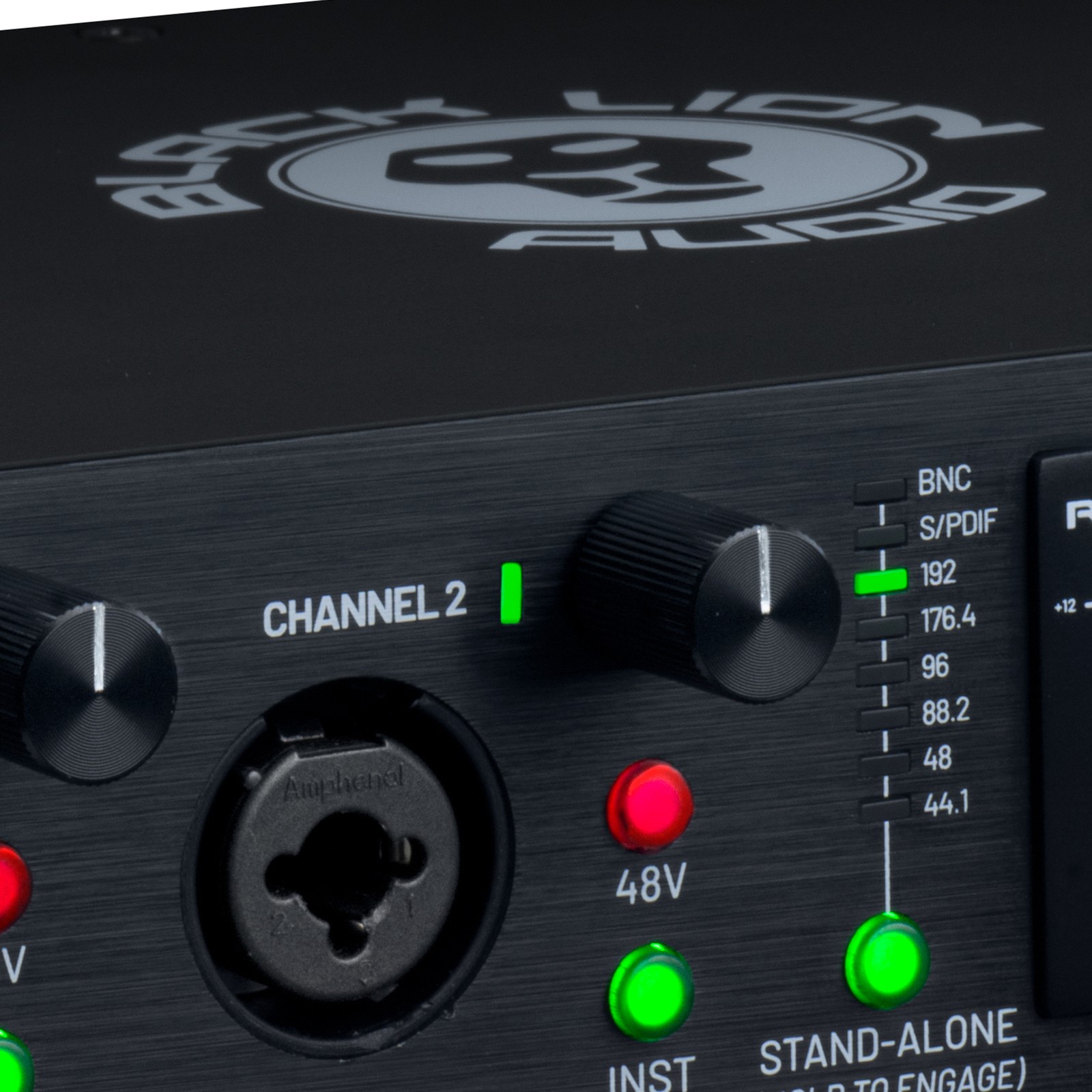 Black Lion Audio Revolution 6x6, Logo