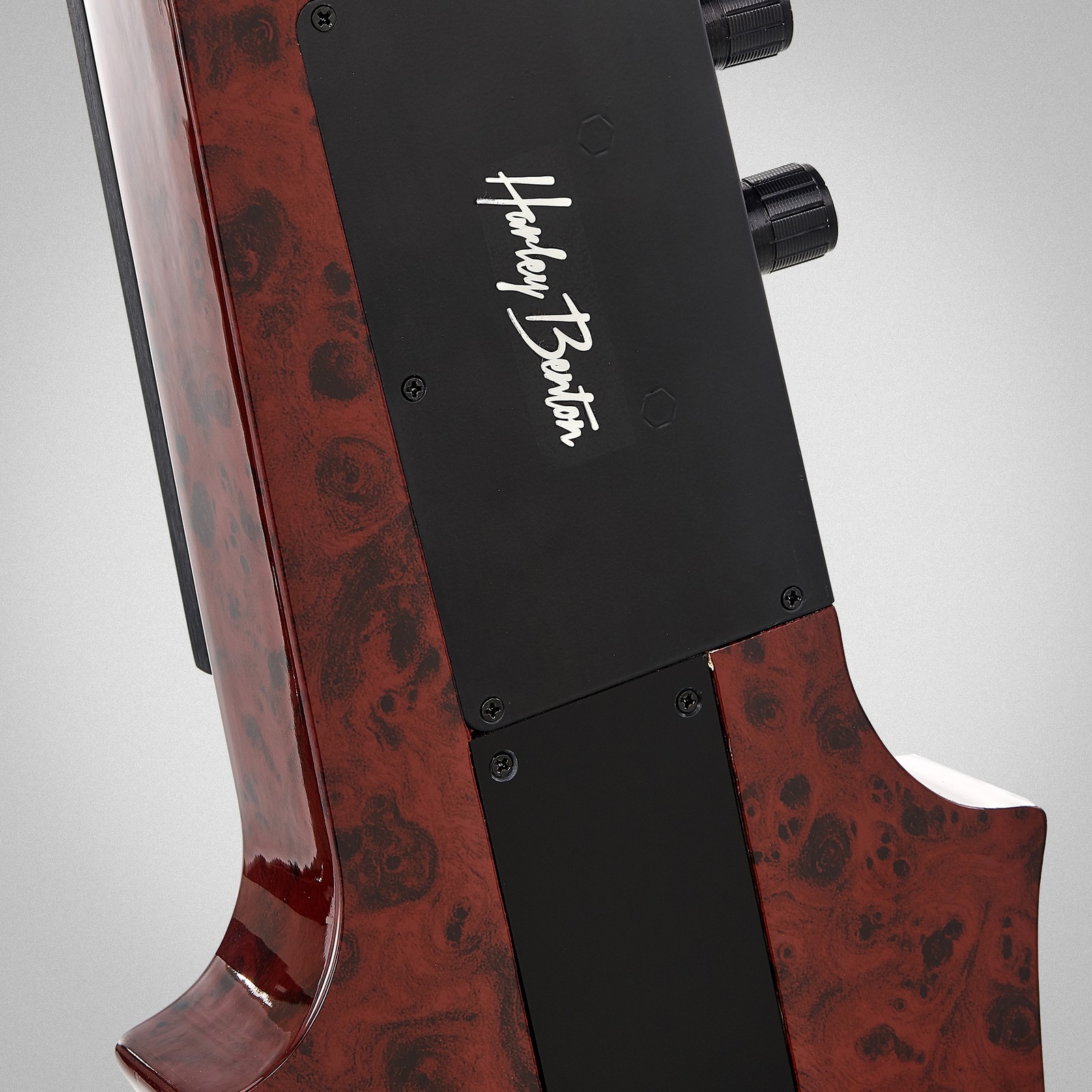 Harley Benton DB02-BEM Electric Double Bass, Logo