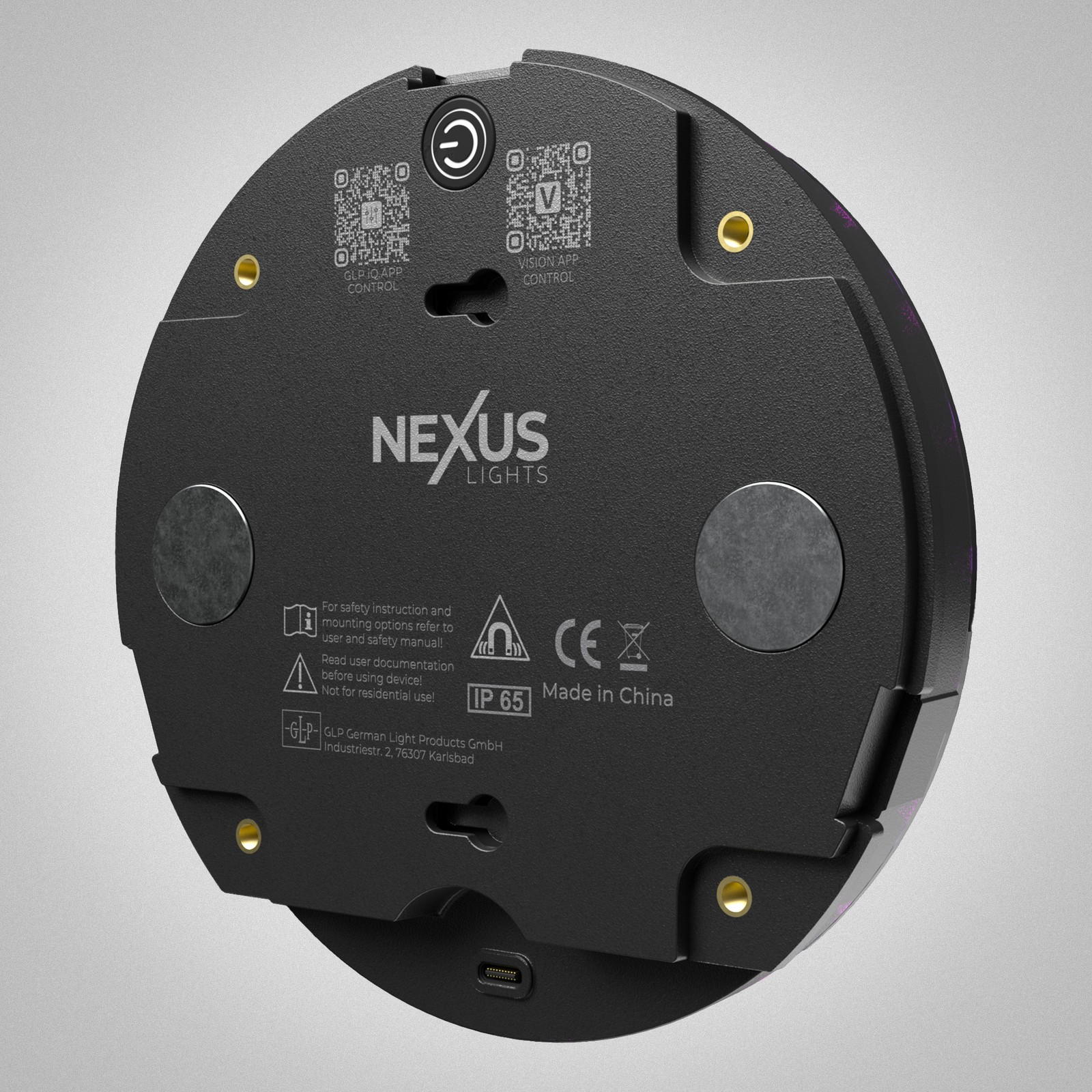 Nexus Lights Nexus Circle, Runder LED Pixeleffektscheinwerfer