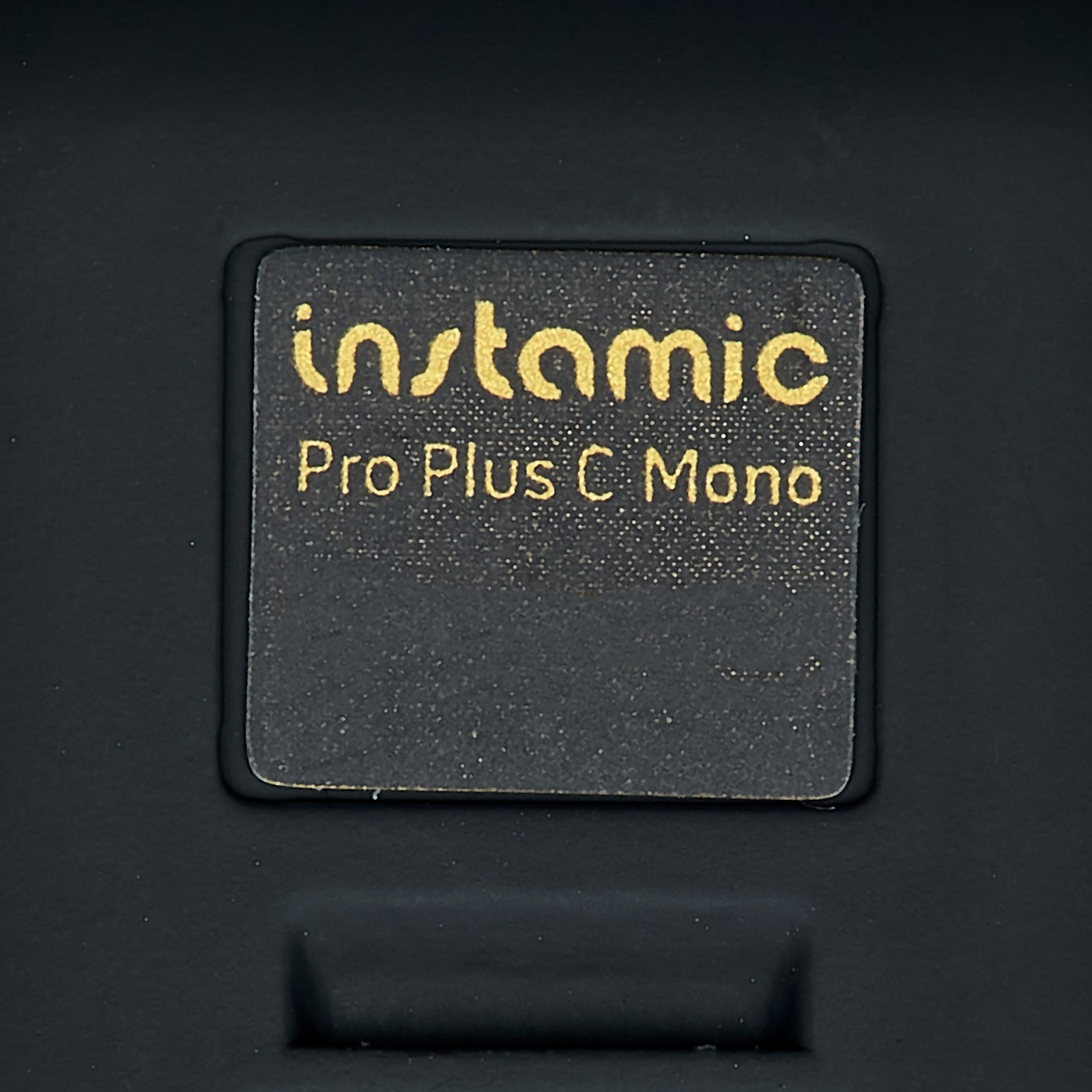 Instamic Pro Plus C Mono, Rückseite des Wireless Audiorecorder