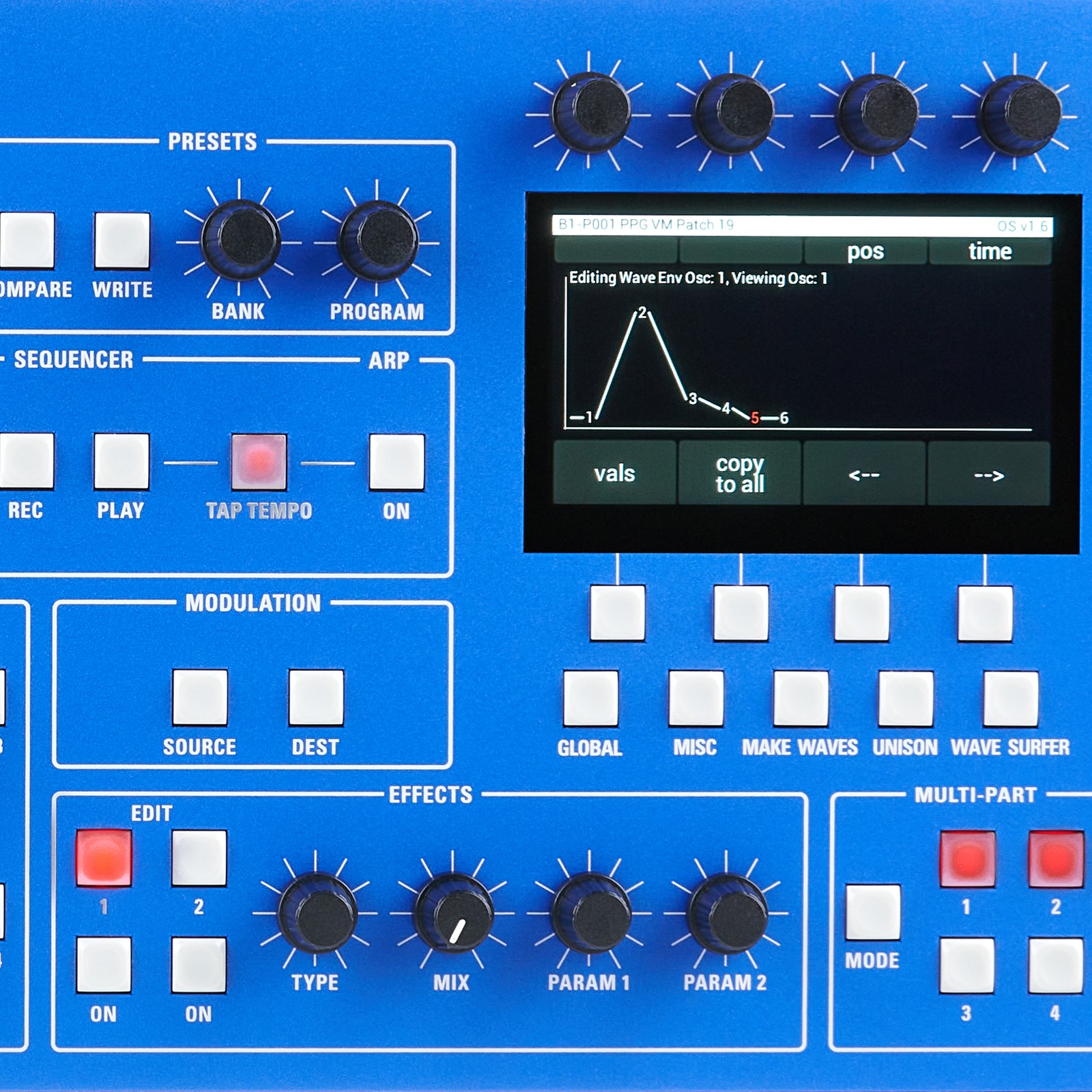 Groove Synthesis 3rd Wave Desktop Module, Detail