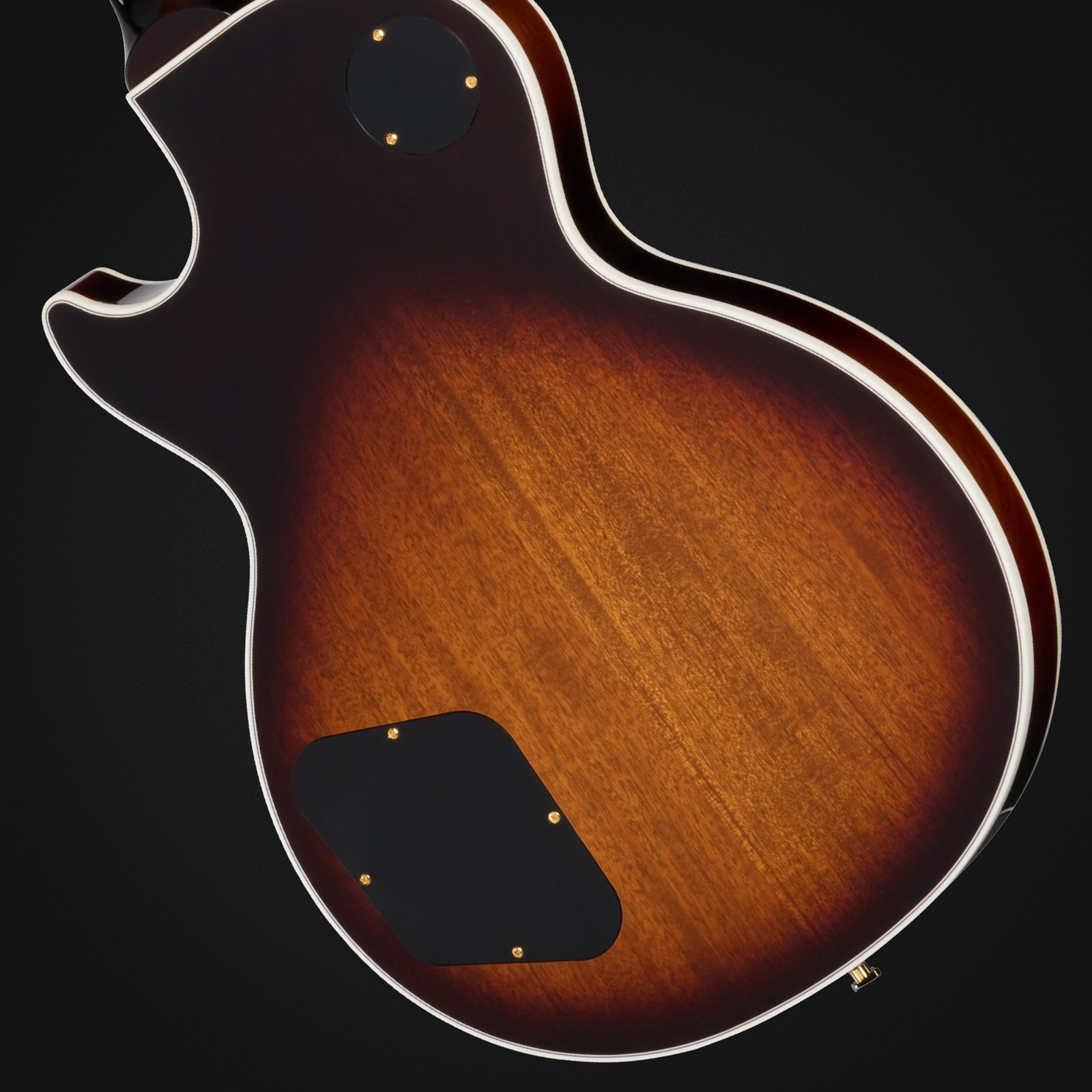 Rückseite der Gibson Les Paul Custom 70s Tobacco B