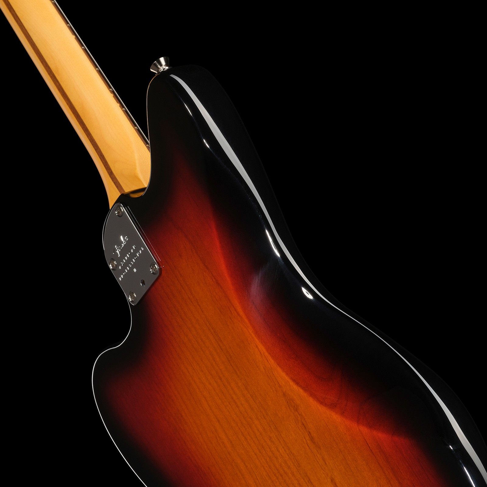 Halsübergang der Fender AM Pro II Jazzmaster 3TSB E-Gitarre