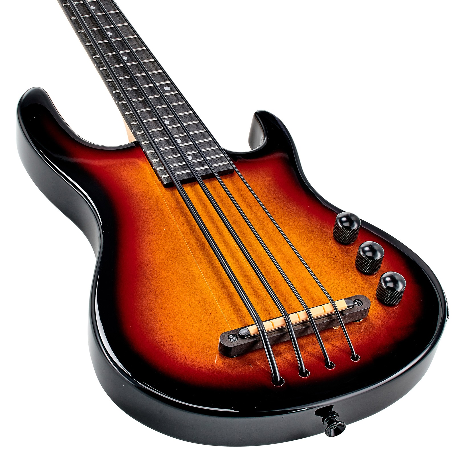 Harley Benton Solid UkeBass Sunburst – Detail