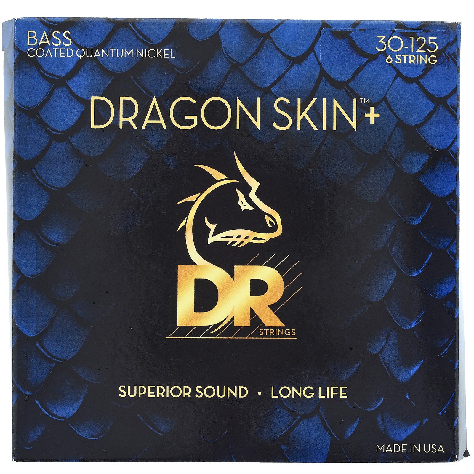 DR Strings Dragon Skin+ DBQ6-30 Coated