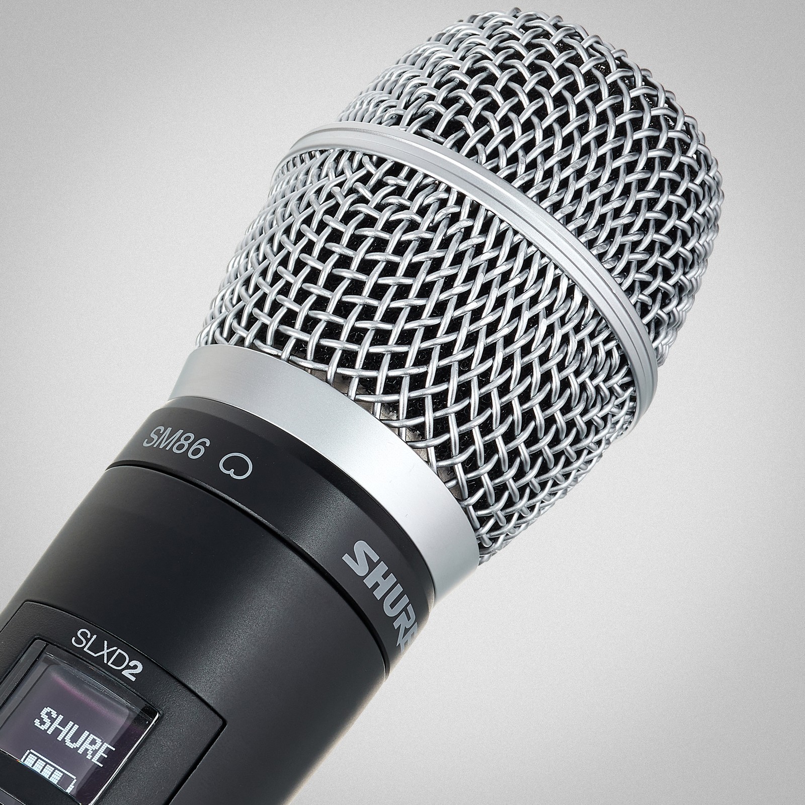 Shure SLXD2/SM86 J53, mit SM86 Kondensatorkapsel