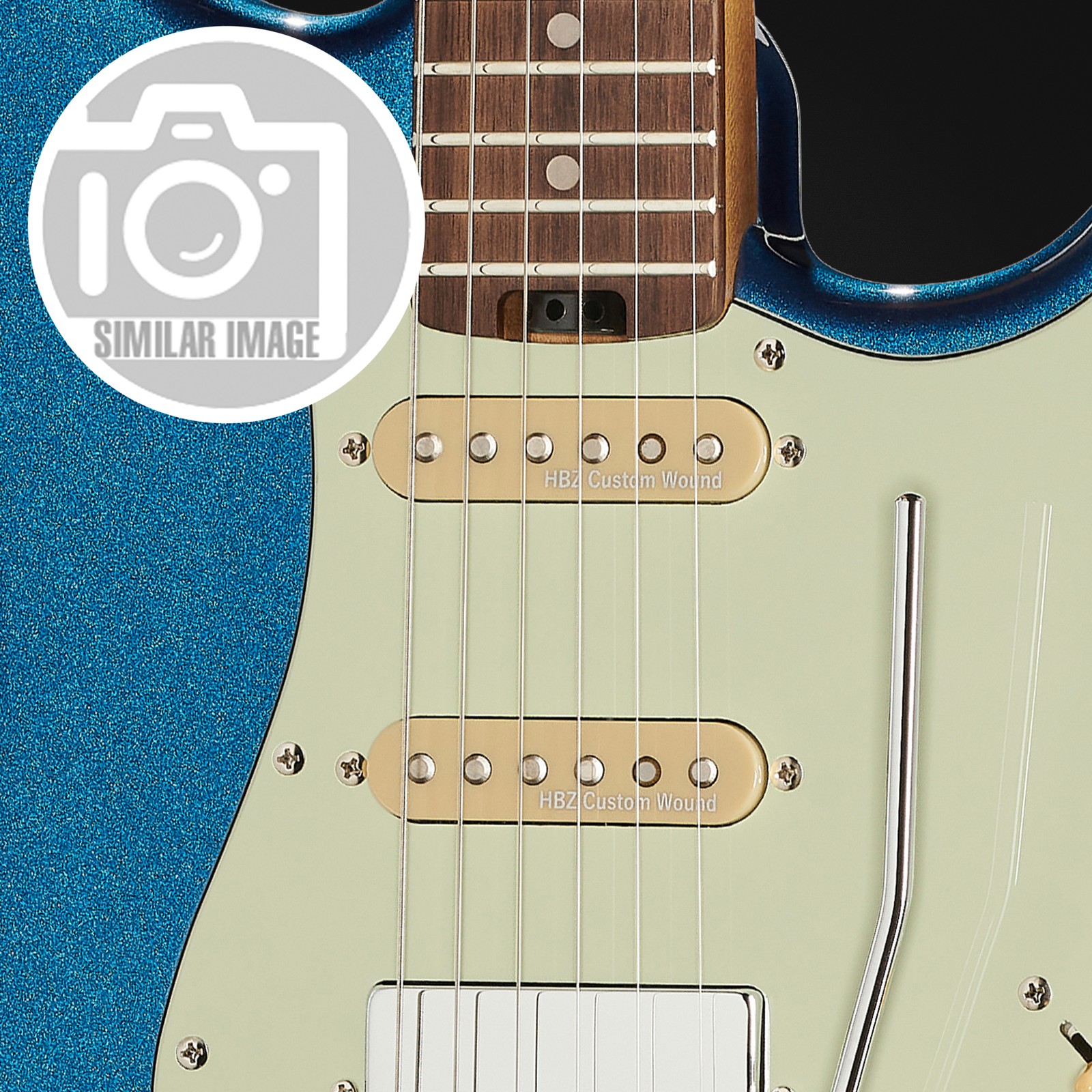 Detail der Harley Benton ST-Modern HSS LPB