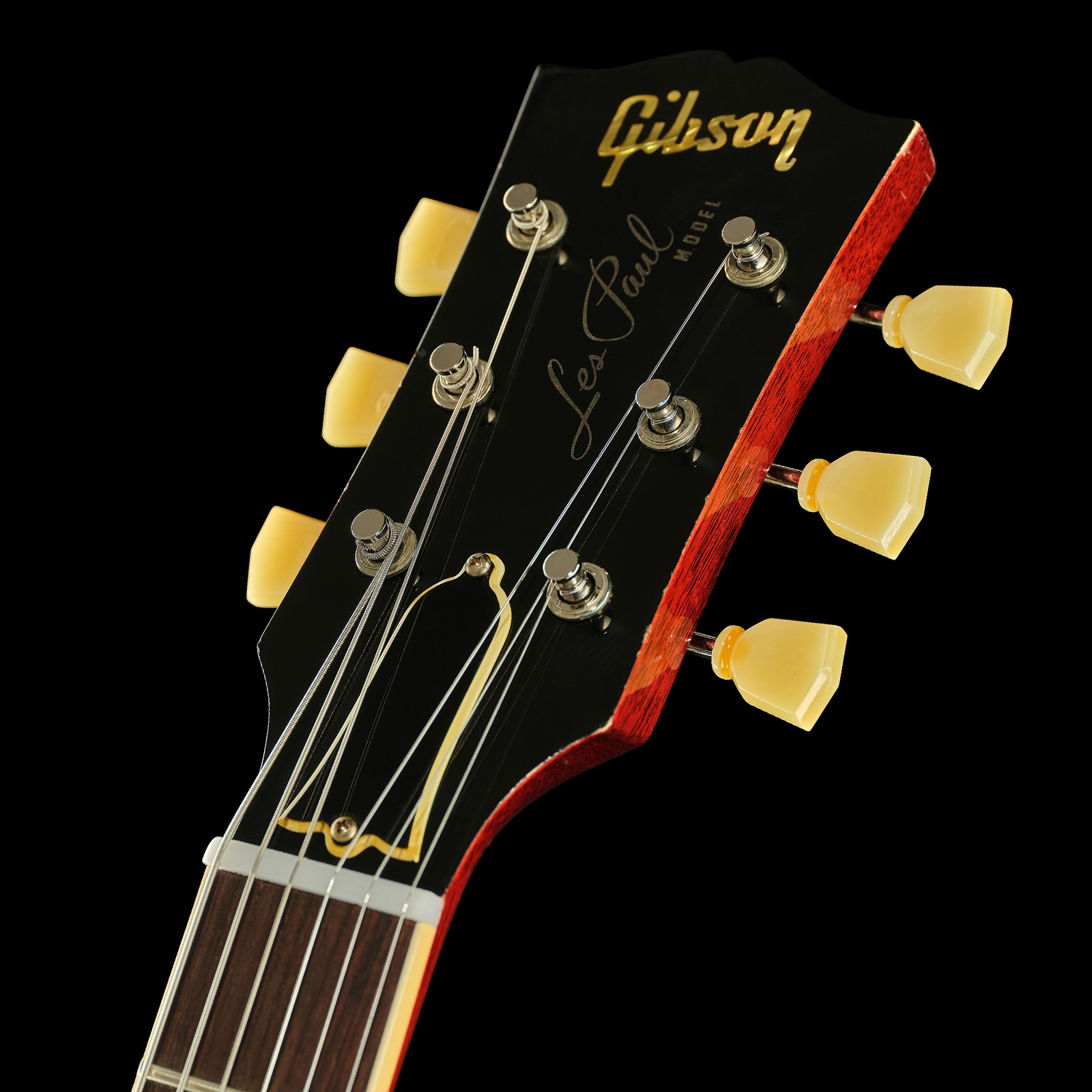 Kopfplatte der Gibson 59 Les Paul FactoryB HPT LA #1