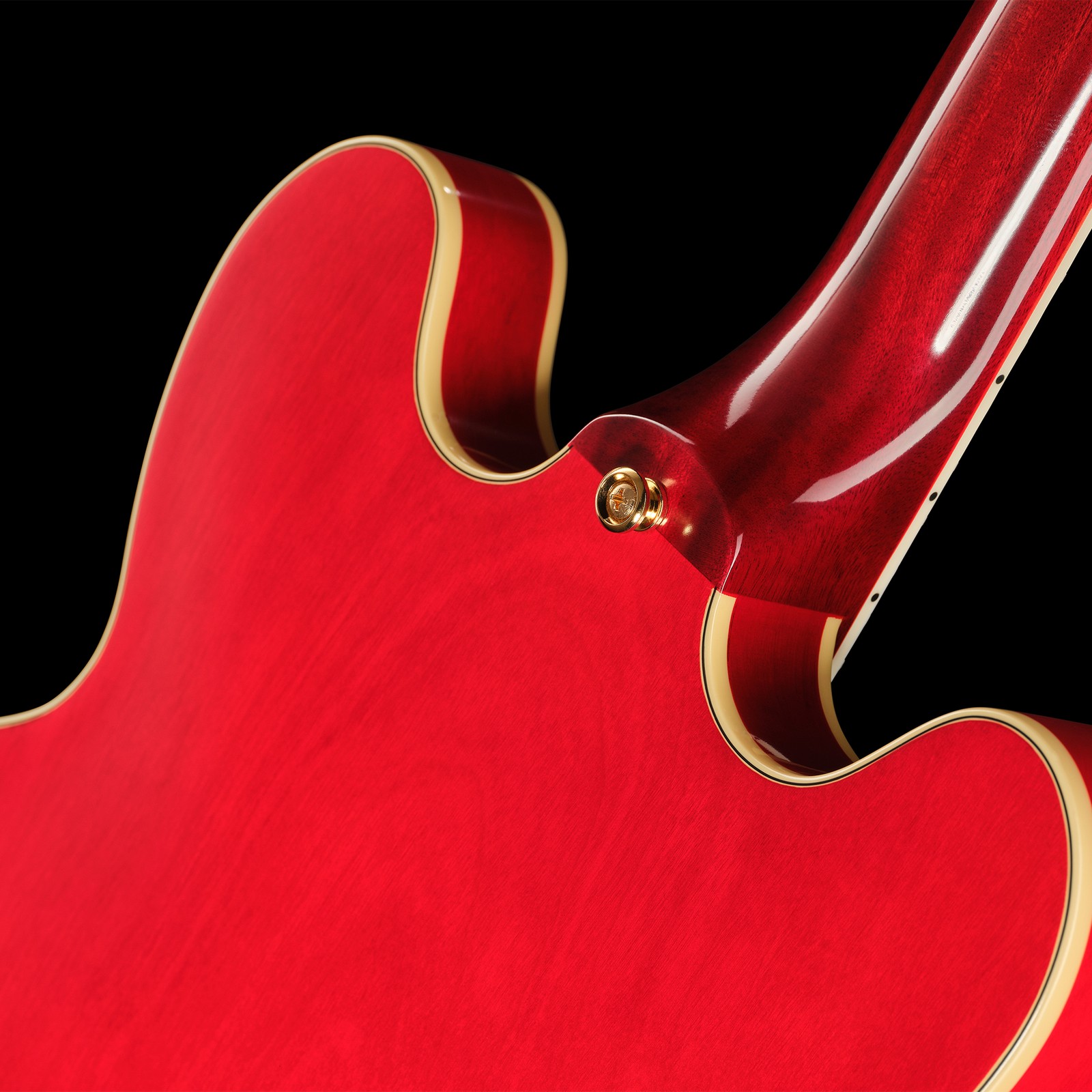 Rückseite der Epiphone Gem Archer Sheraton Mbilt CR