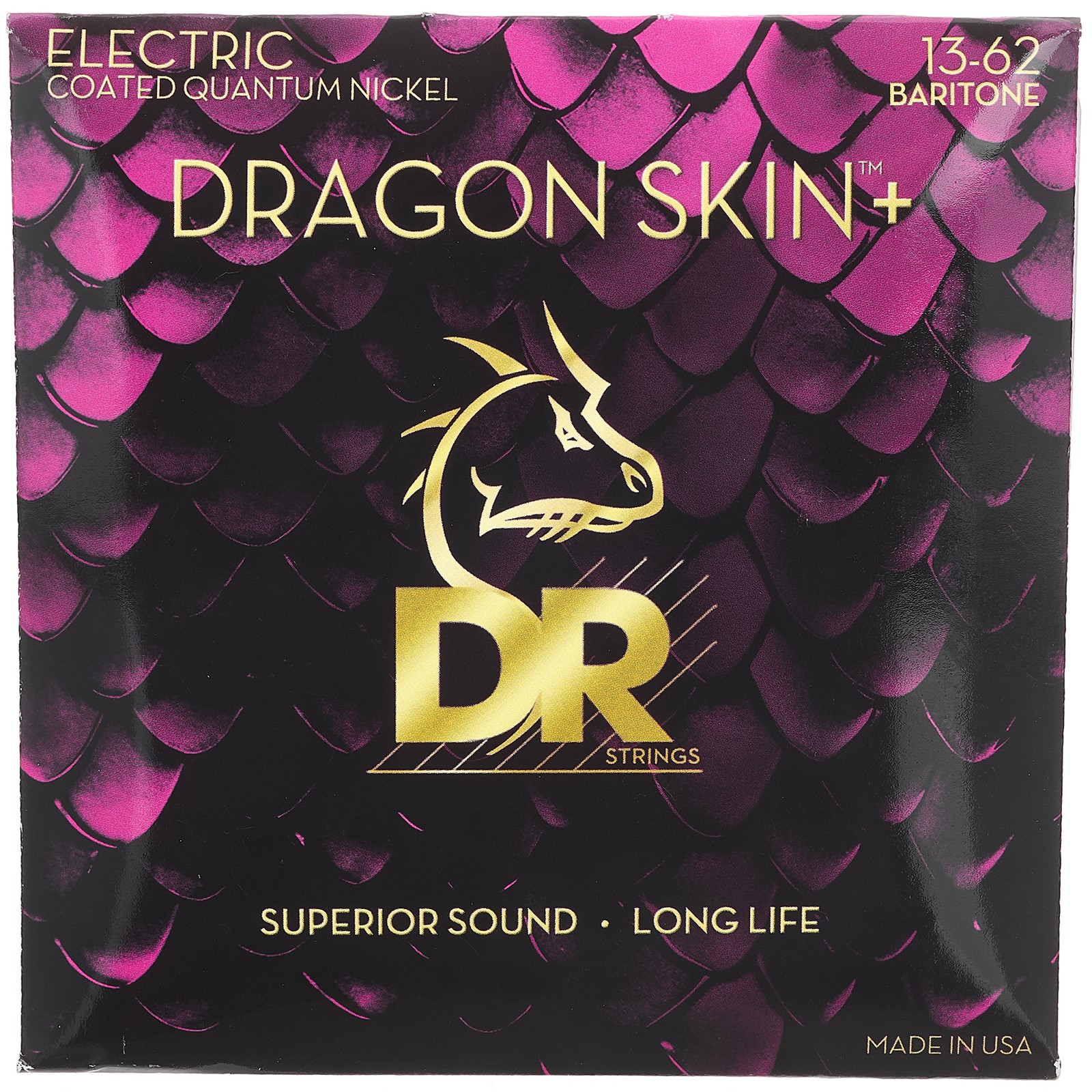 DR Strings Dragon Skin+ DEQB-13/62 Coated