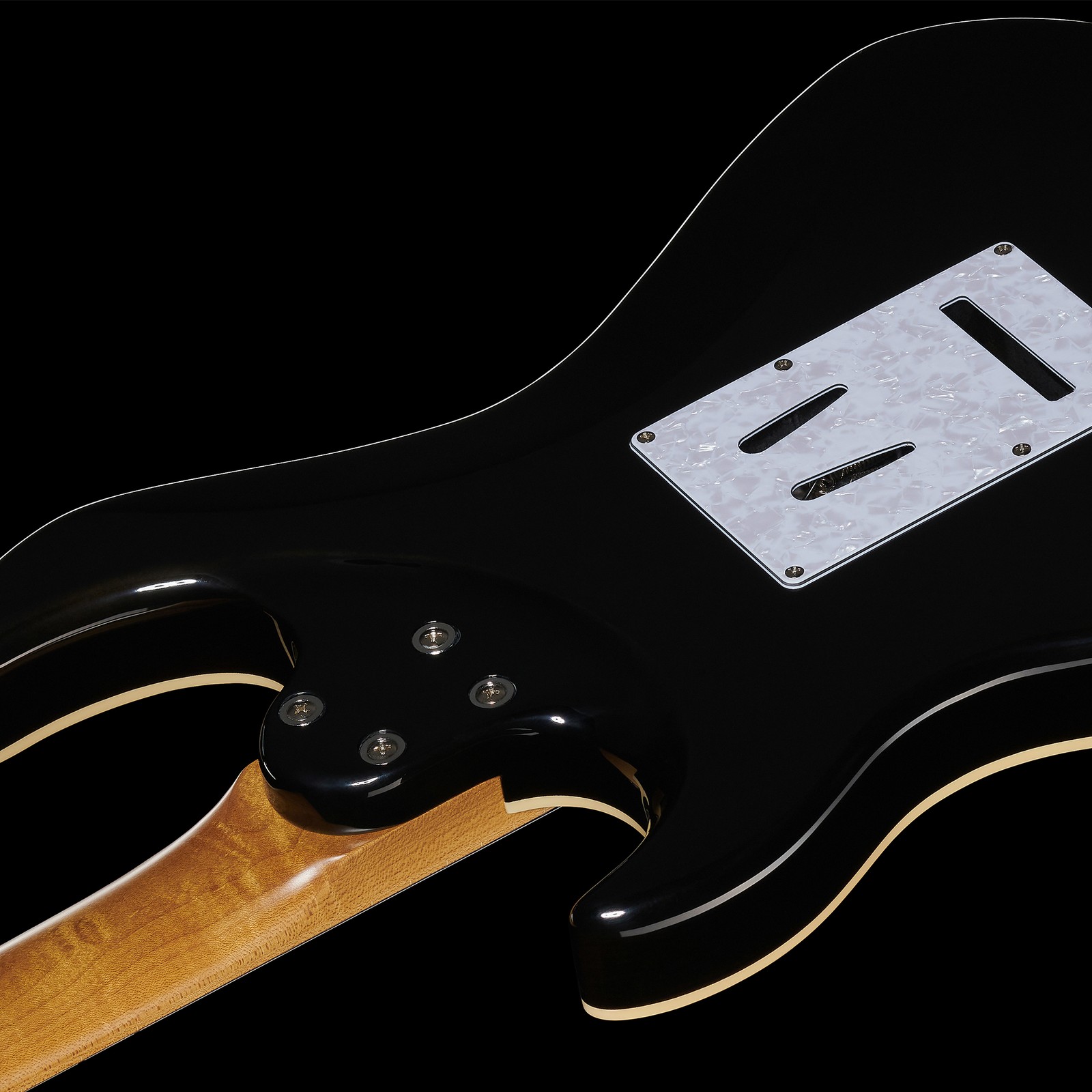 Rückseite der Harley Benton ST-Modern MN HSS FBB