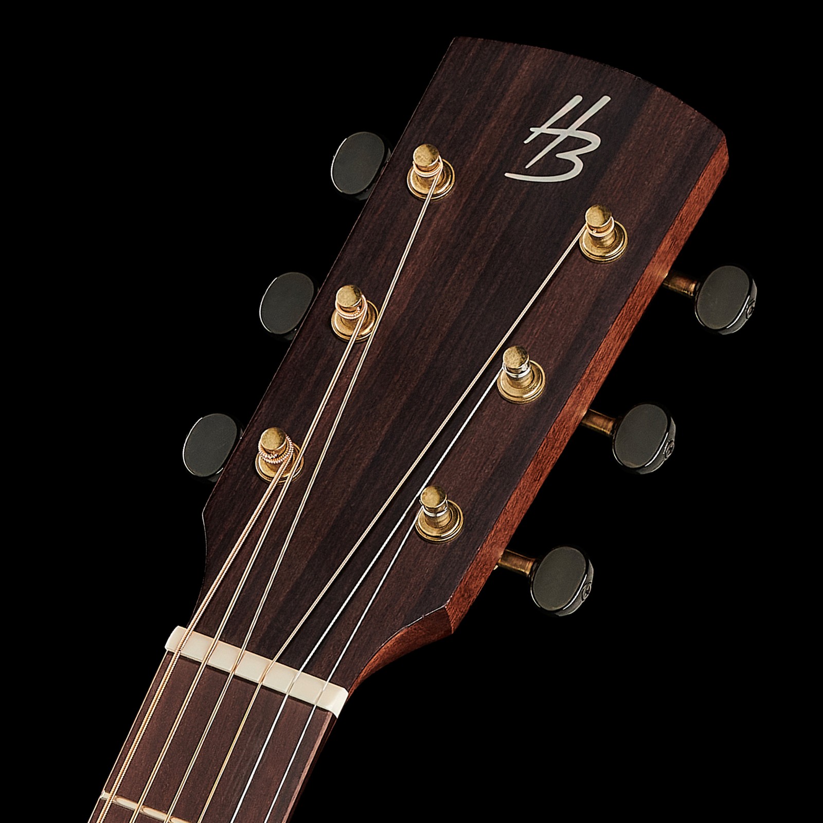 Kopfplatte der Harley Benton CLD-15MCE SolidWood