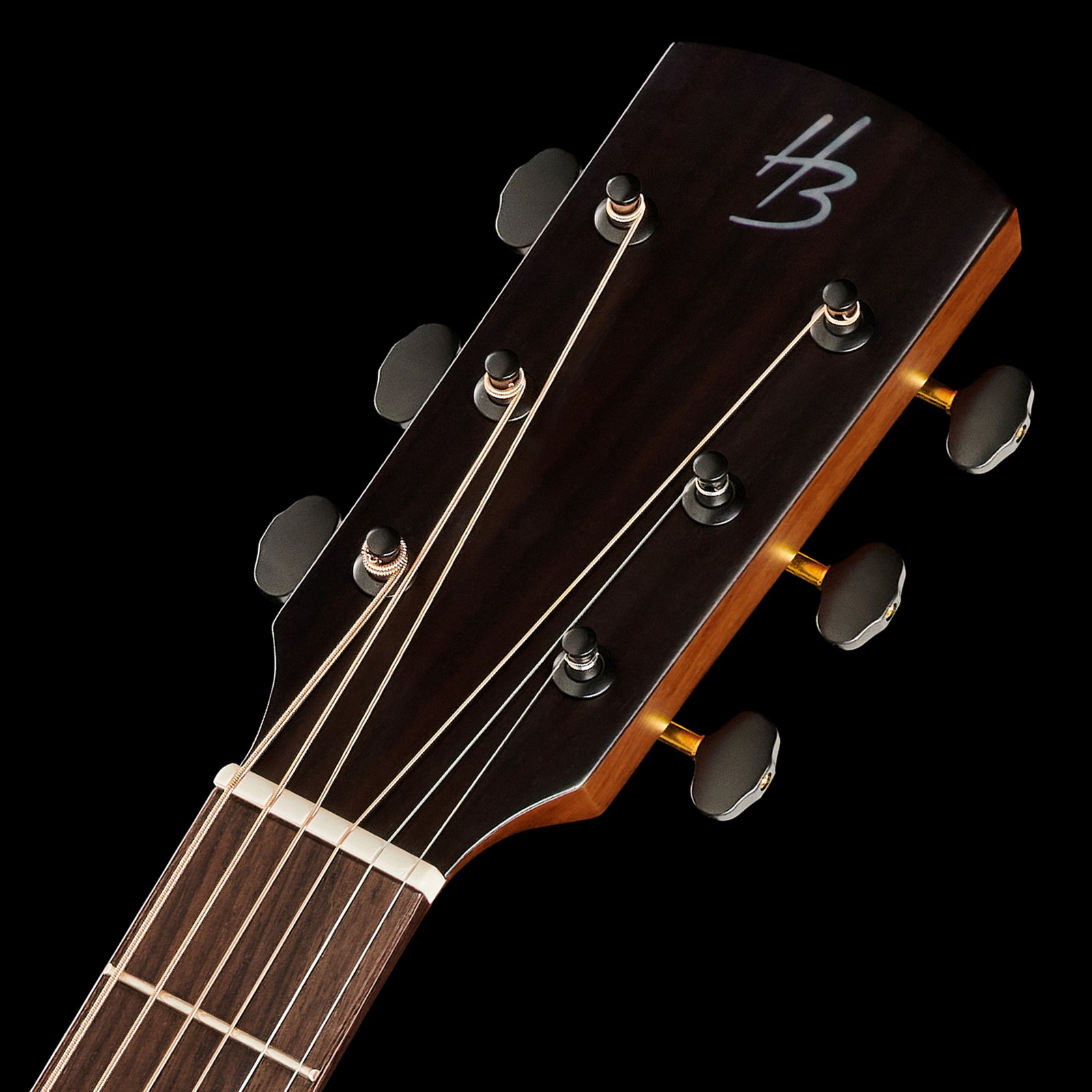 Kopfplatte der Harley Benton CLO-70ASR SBK AllSolid