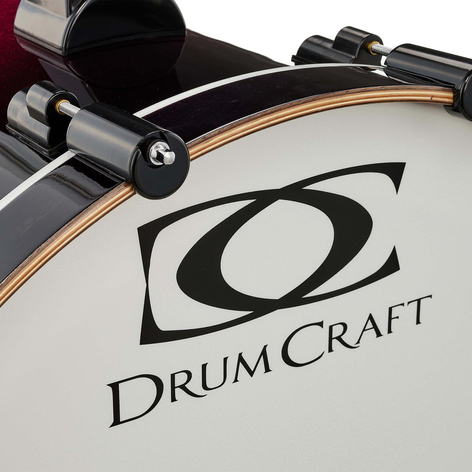 Logo auf der DrumCraft Series 6 22"x18" BD BP -WM