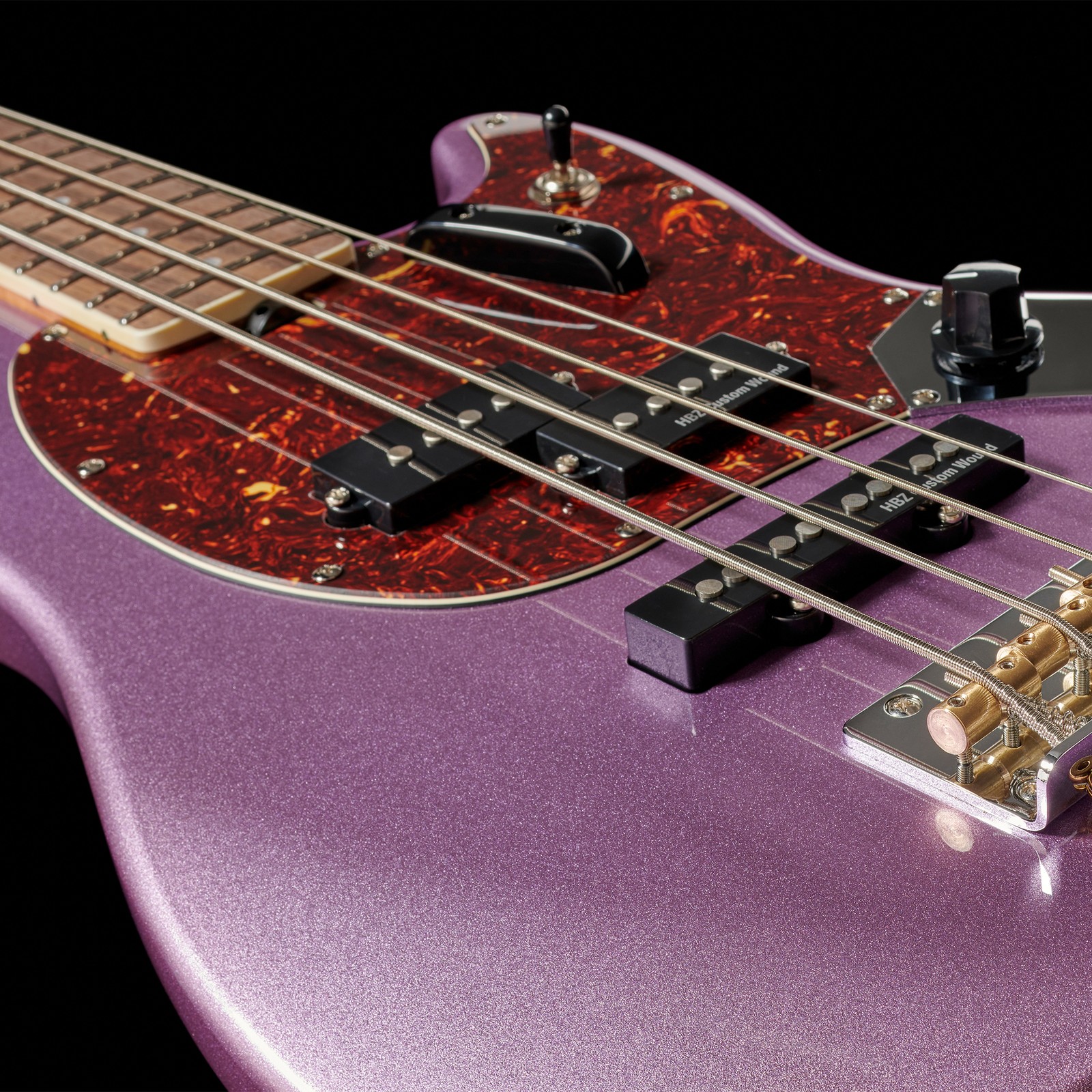 Harley Benton MV-4MSB Burgundy Mist, Korpus