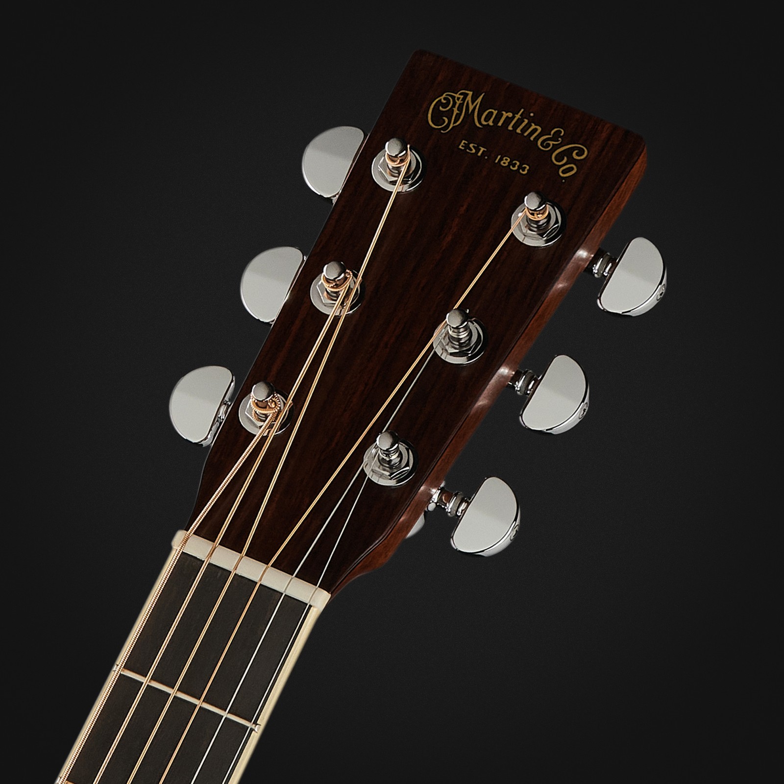Kopfplatte der Martin Guitars HD35
