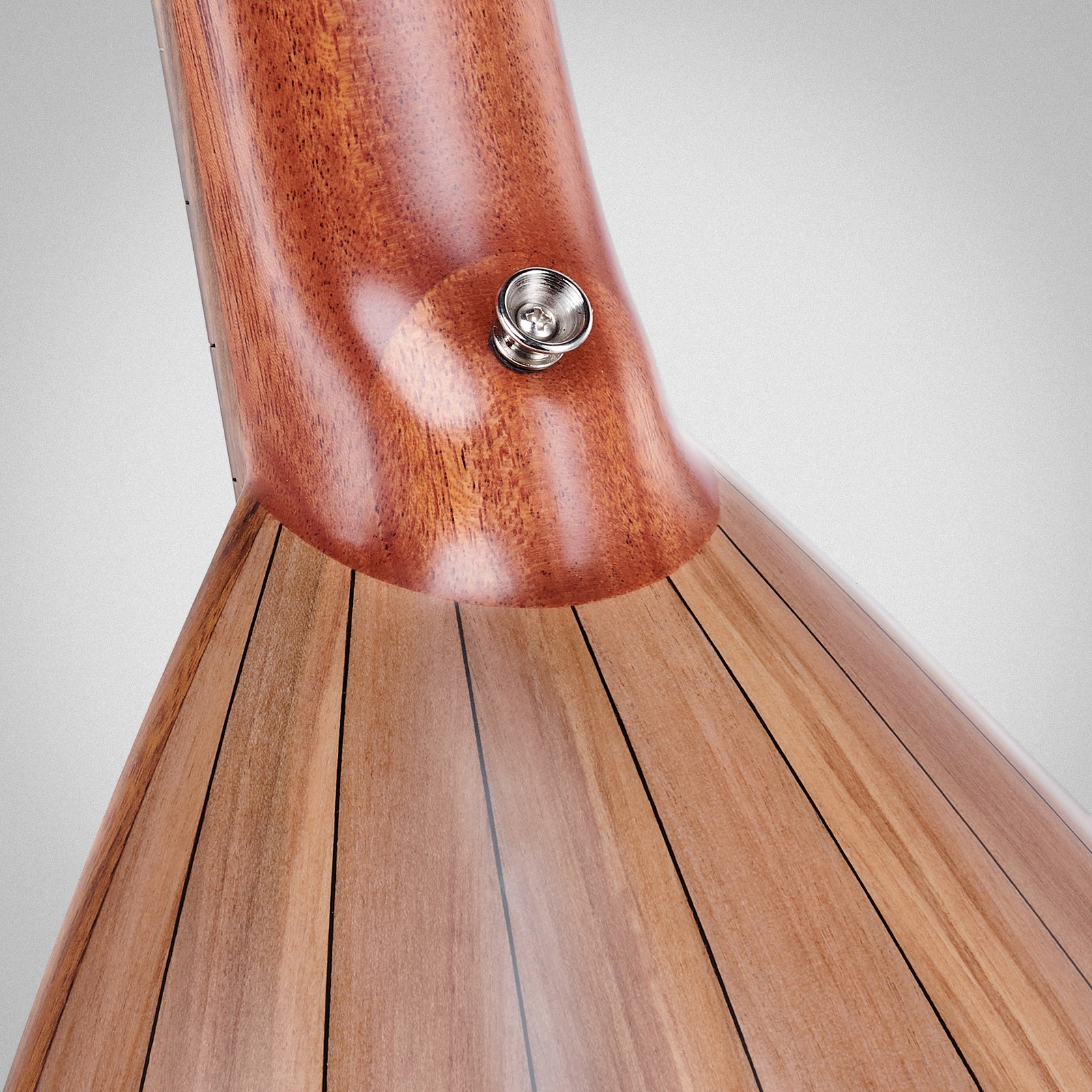 Thomann Lute Guitar Standard Walnut, Rückseite