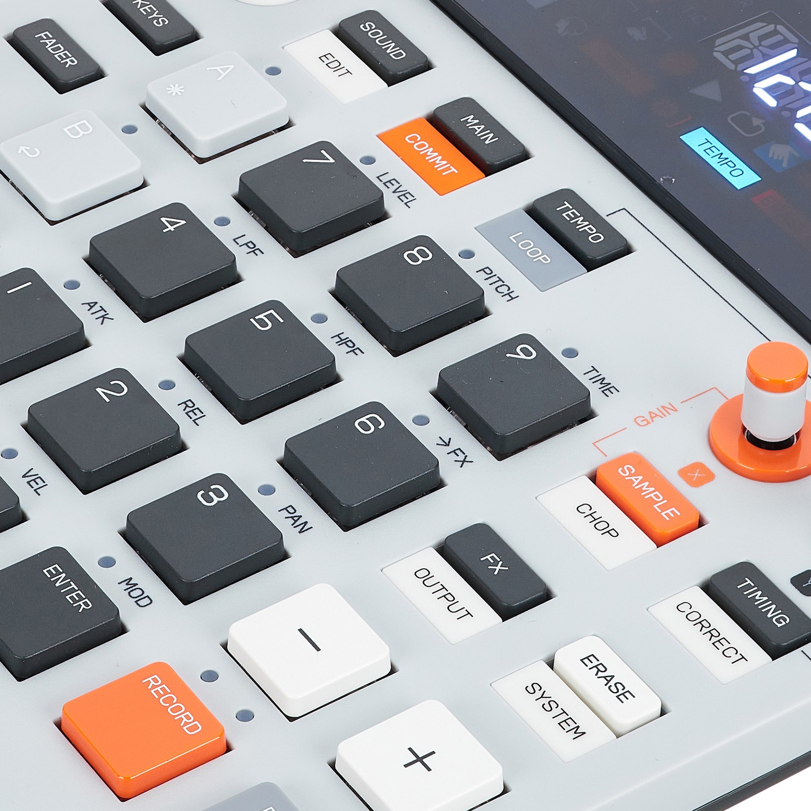 Detail des Teenage Engineering EP-133 K.O. II