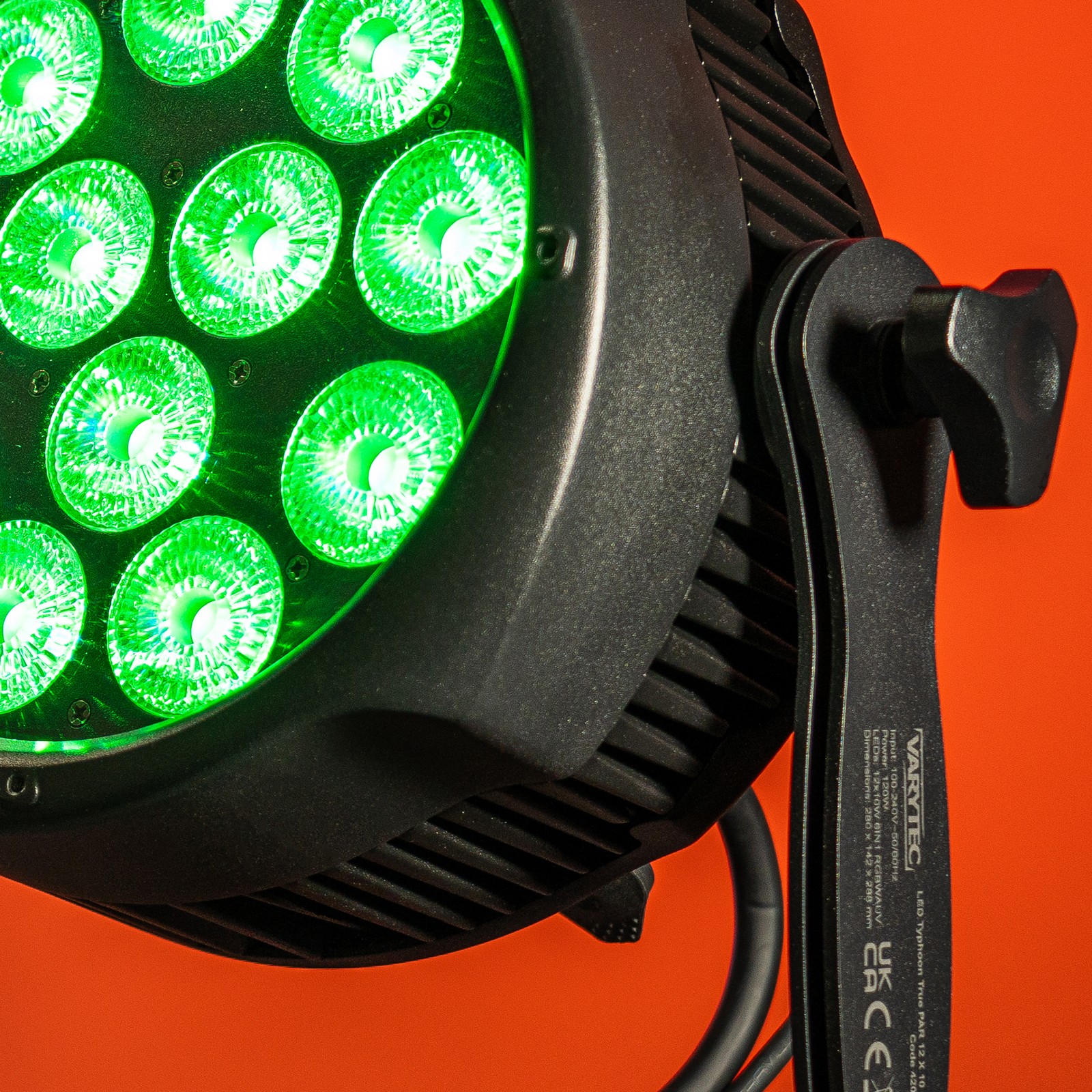 Logo auf dem Varytec LED Typhoon True PAR 12x10 Out