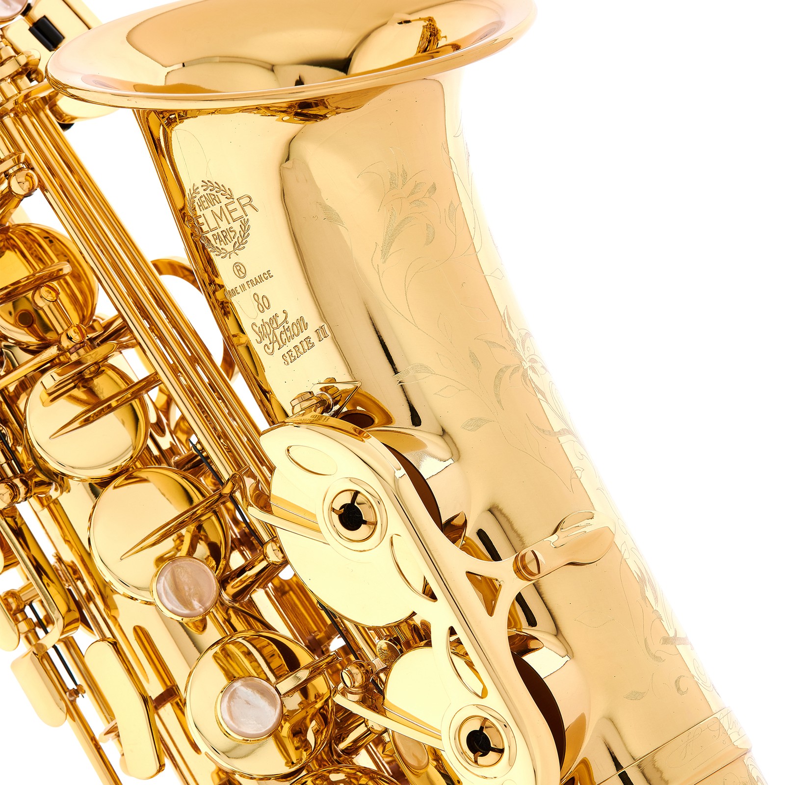 Selmer Alt-Saxophon Super Action SA80 II, Logo