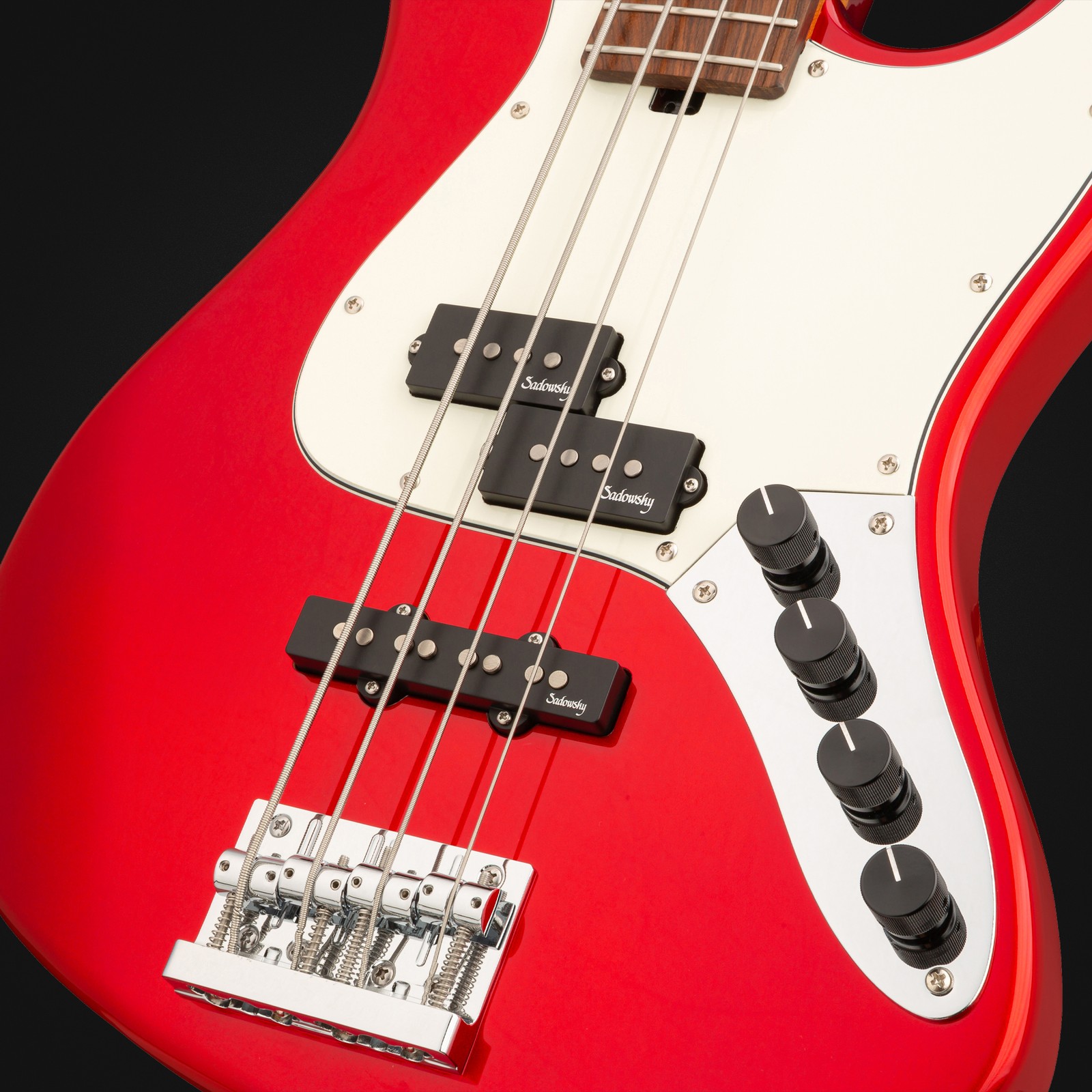 Sadowsky MetroExpress 21 Hybrid PJ4 Morado CAR, electric bass guitar, top