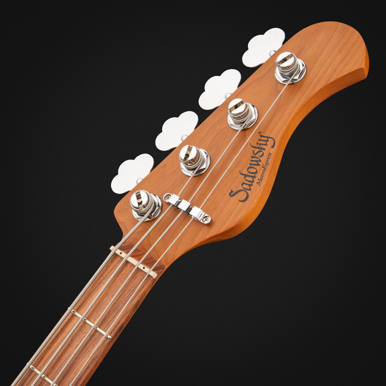 Kopfplatte der Sadowsky MetroExp21 HybPJ4 Morado TSB